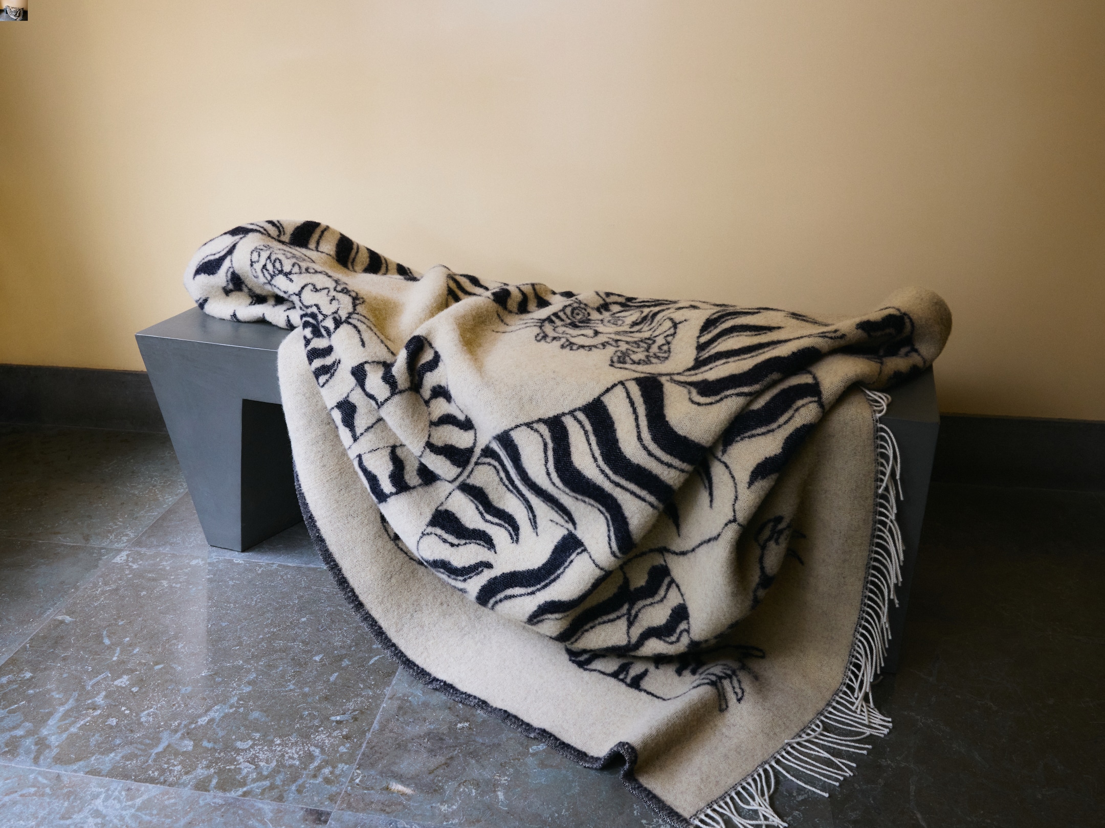 Klippan ullfilt-Beige-20746