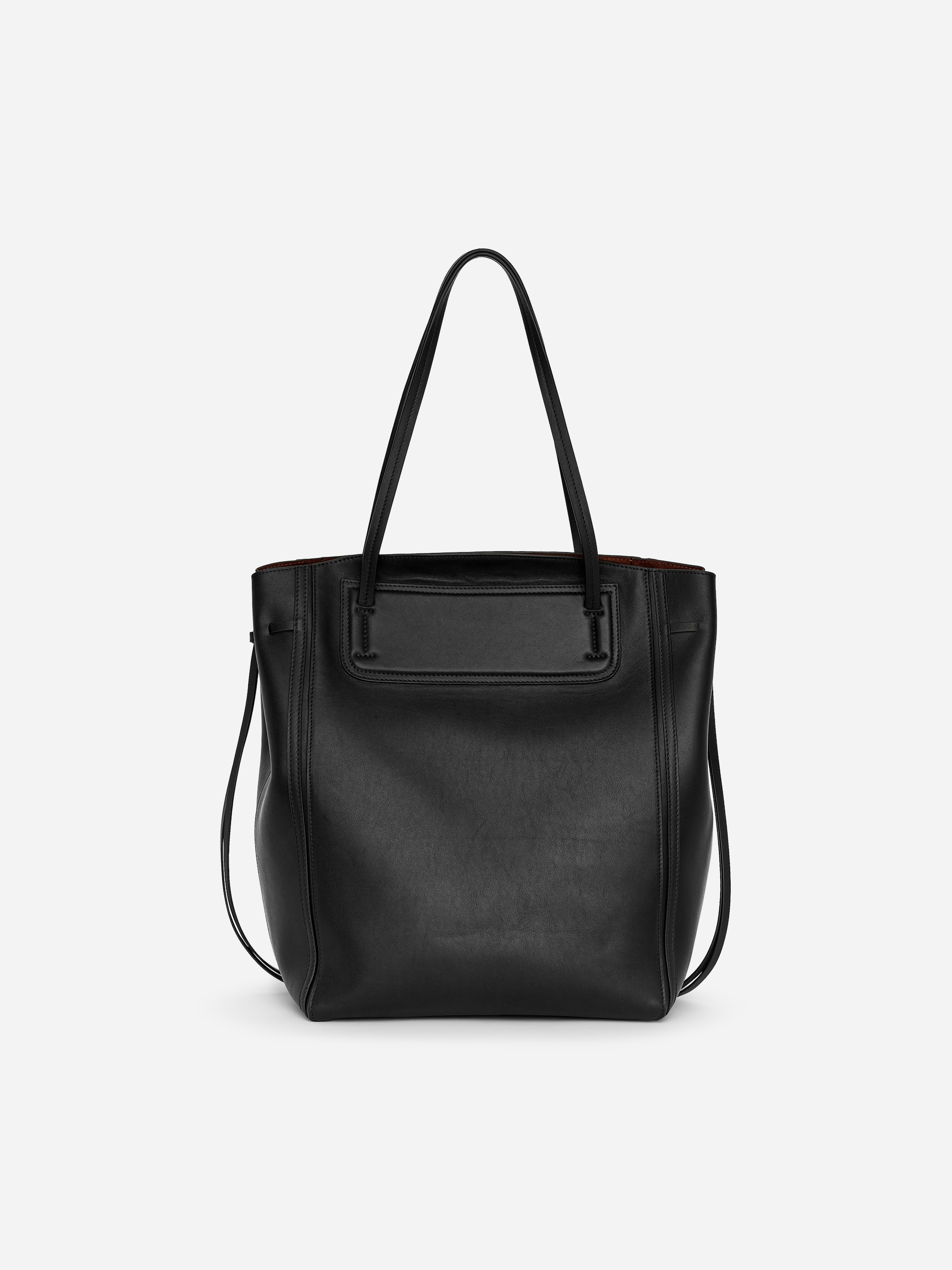 Tote bag i läder-#272627-18562