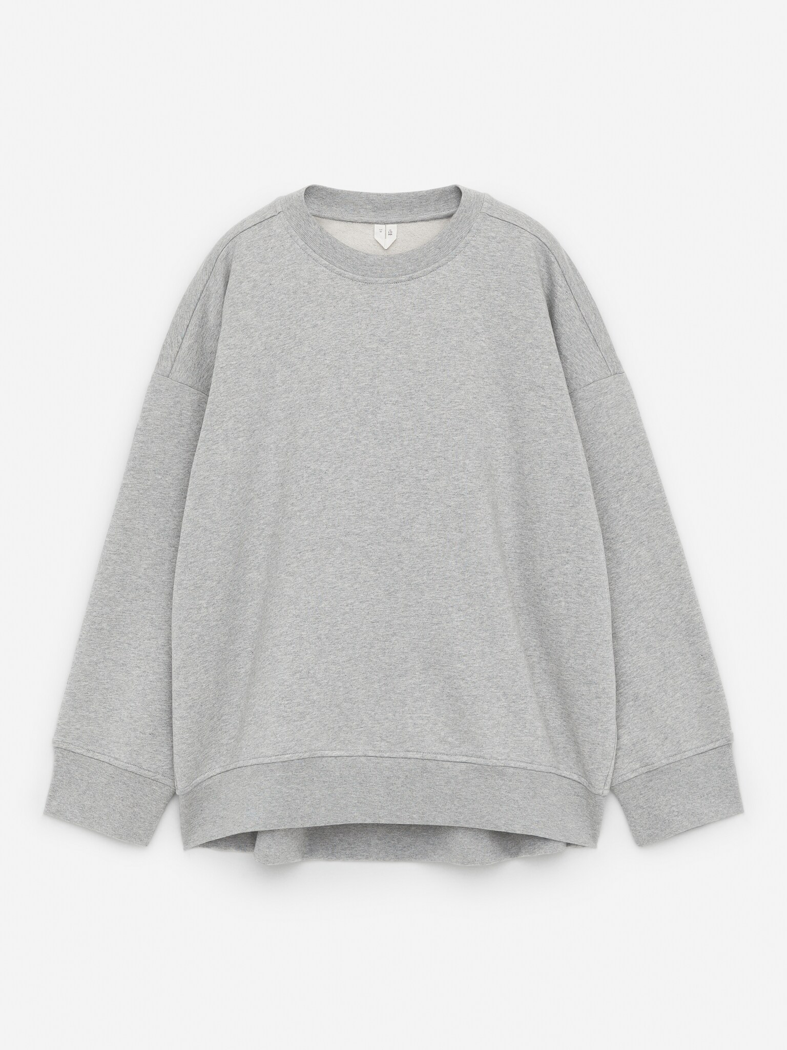 Relaxed Terry Sweatshirt - Grey Melange