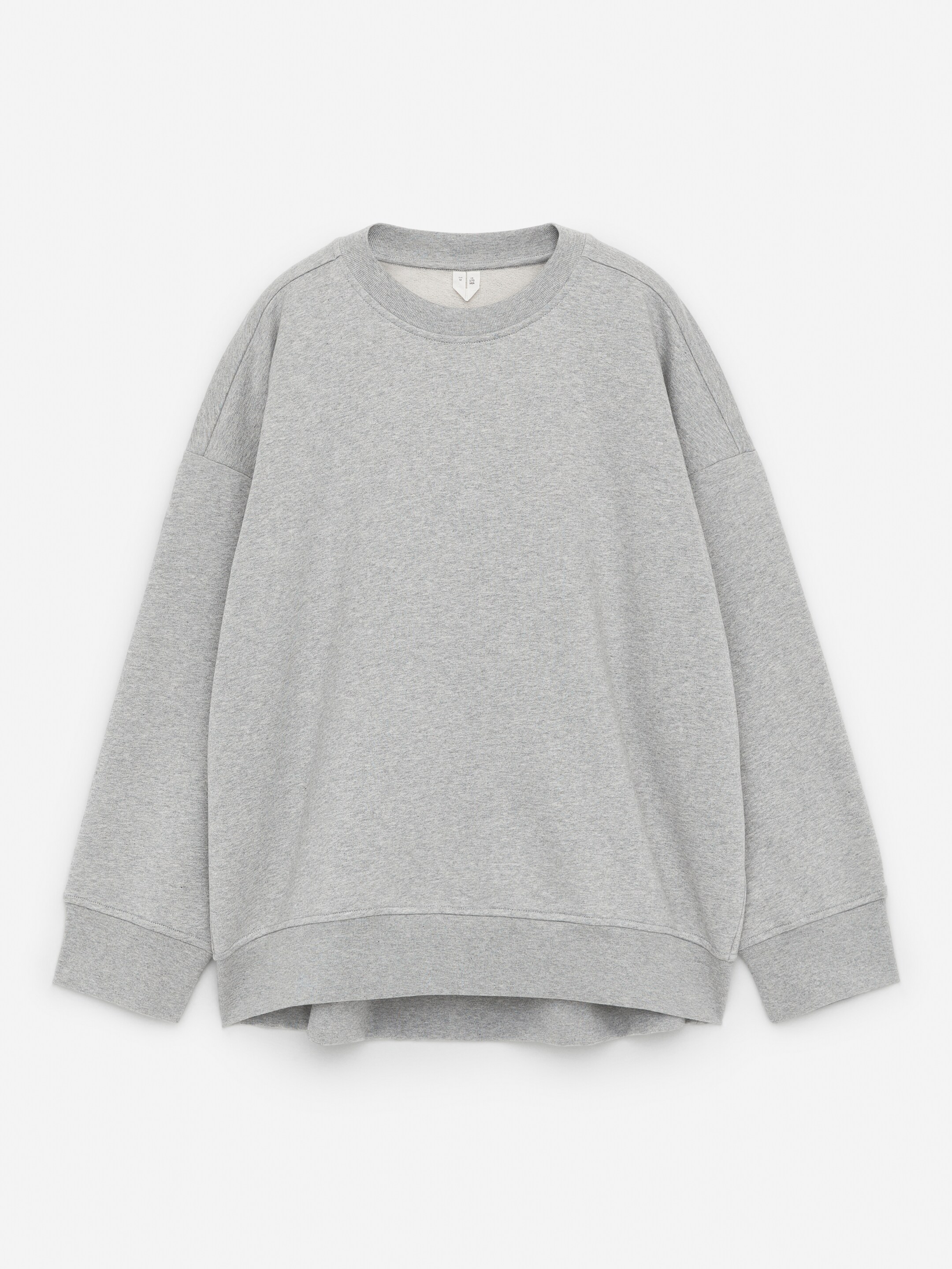 Agrandir l'image: Sweat décontracté en tissu éponge - Gris chiné - FEMME | H&M BE 1