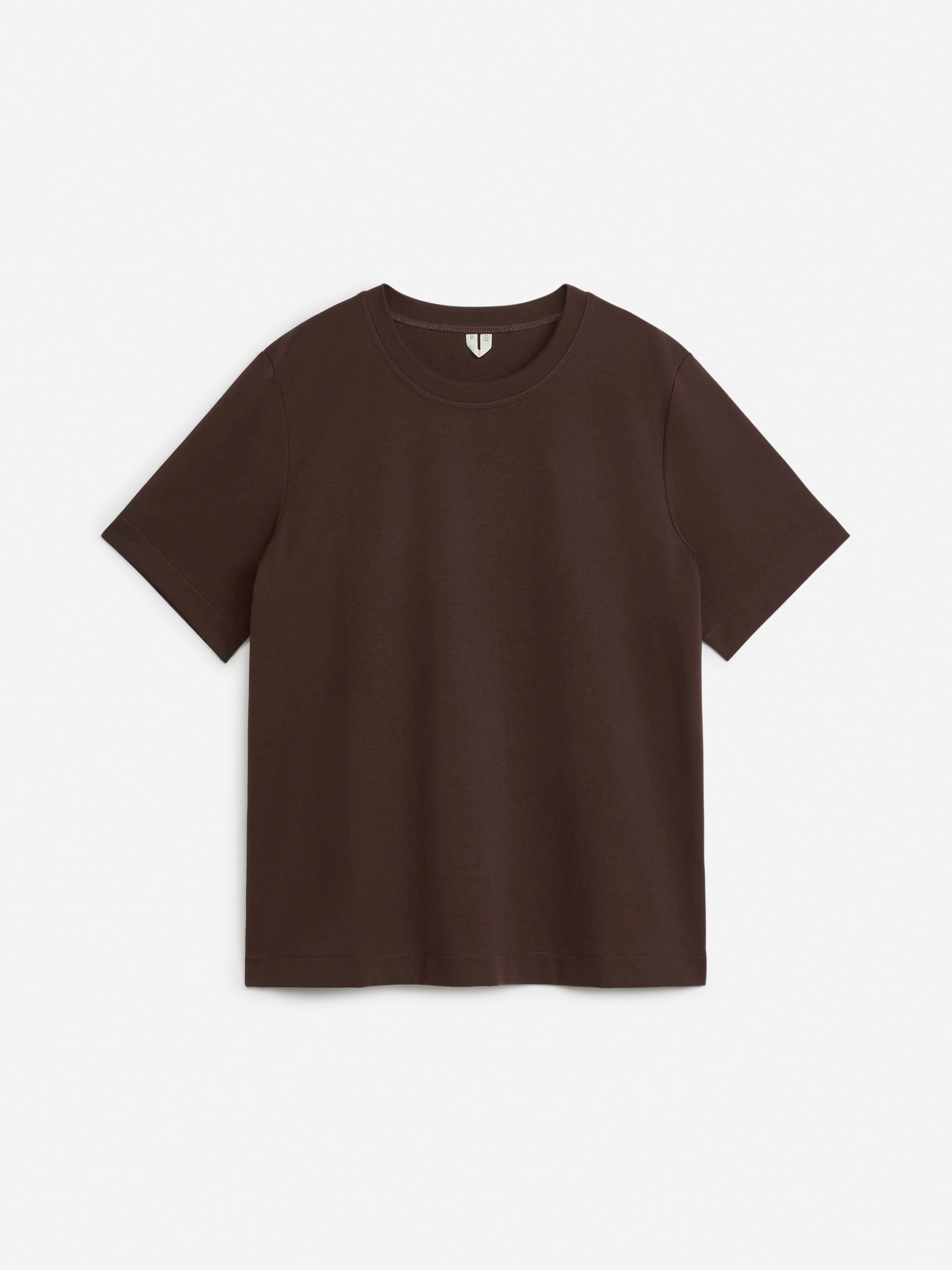 T-shirt PEARL pesante - Marrone scuro/Bordeaux/Nero/Rosa/Talpa/Bianco/Grigio mélange/Blu scuro/Azzurro/Marrone scuro