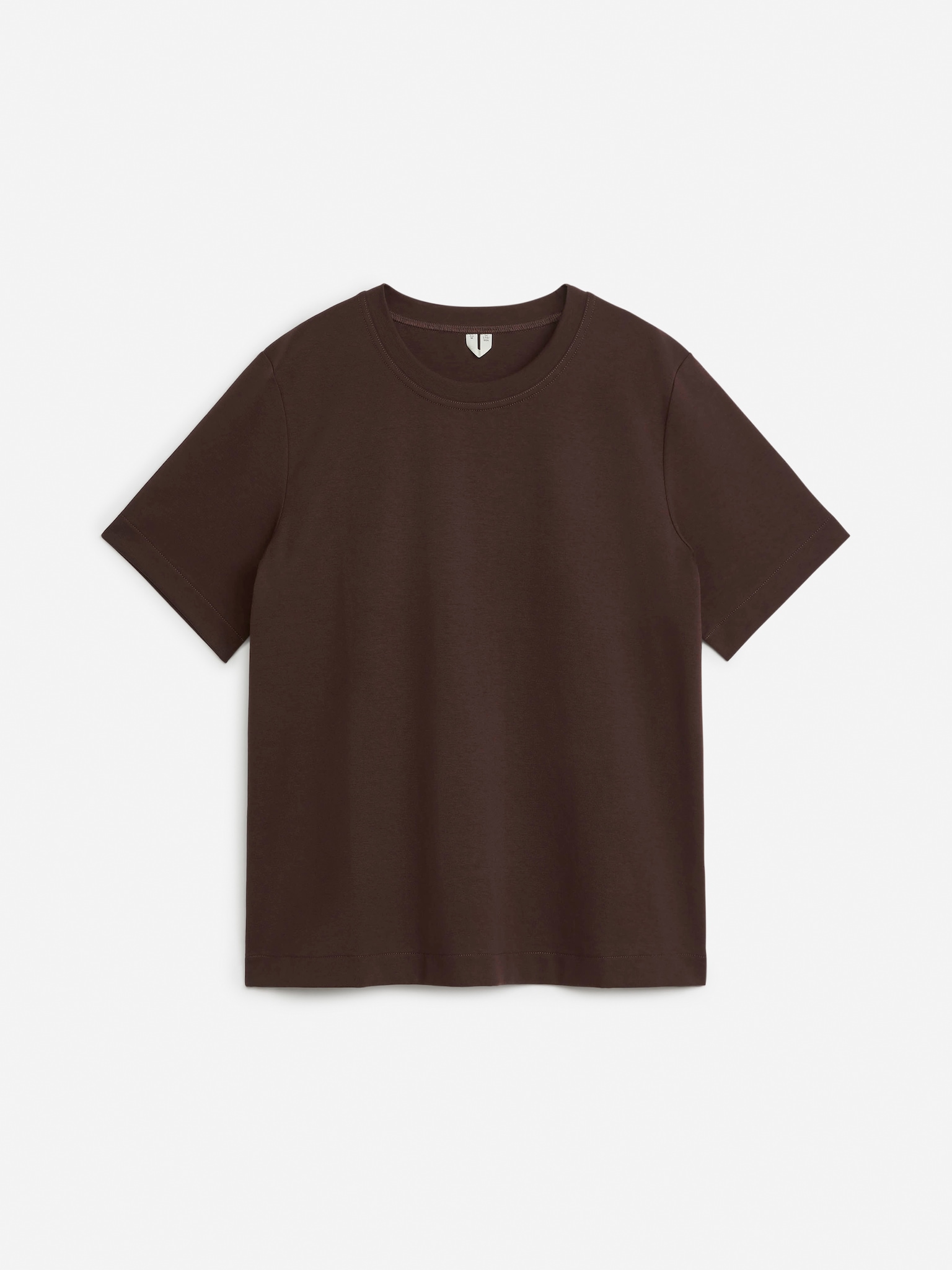 PEARL Heavyweight T-Shirt - Dark Brown/White/Taupe/Grey Melange/Black/Dark Blue - 2