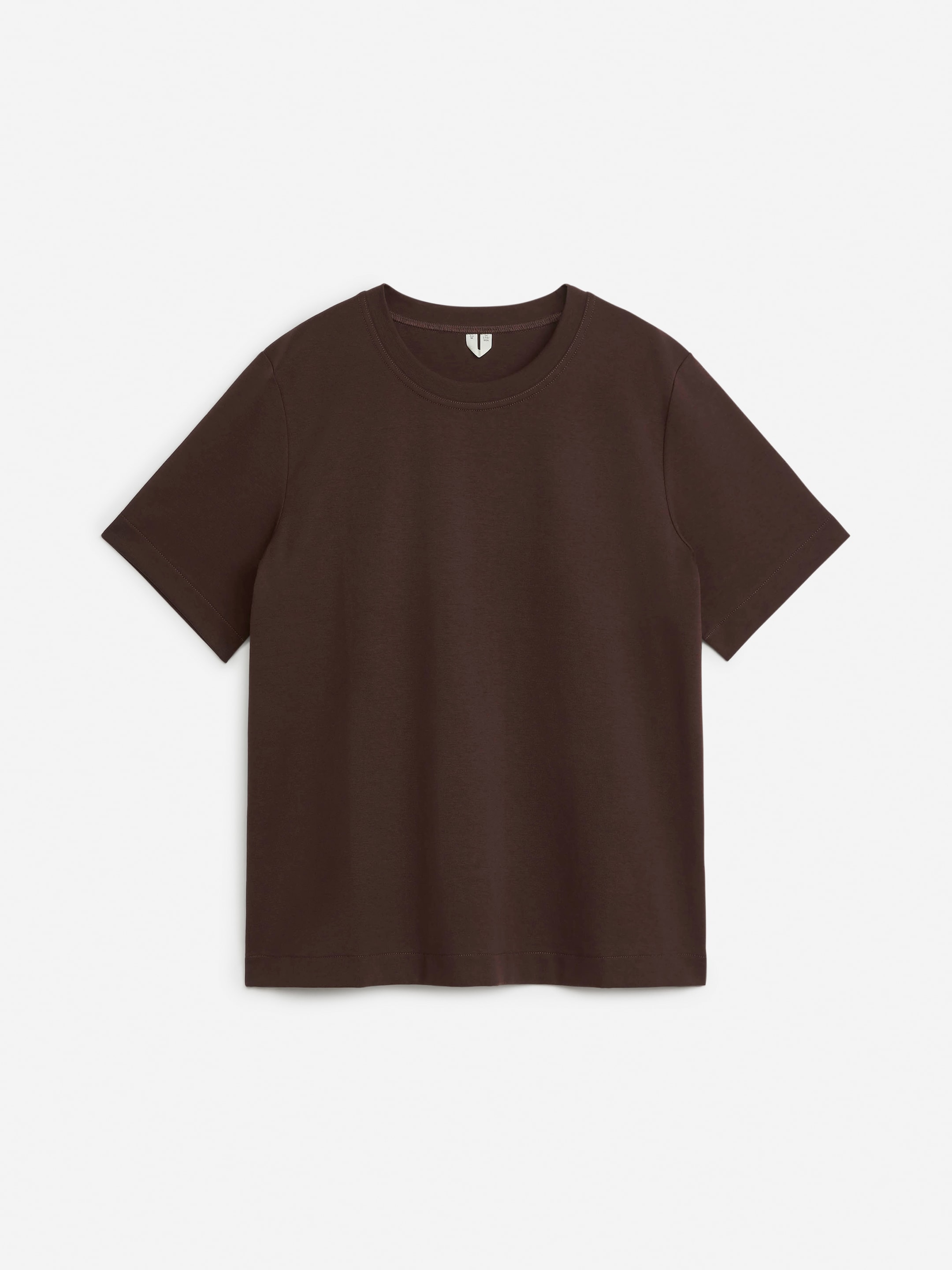 Signature Constructed T-Shirt - Dark Brown - Regular fit - Women - StillMedia/DescriptiveStillLife - 1
