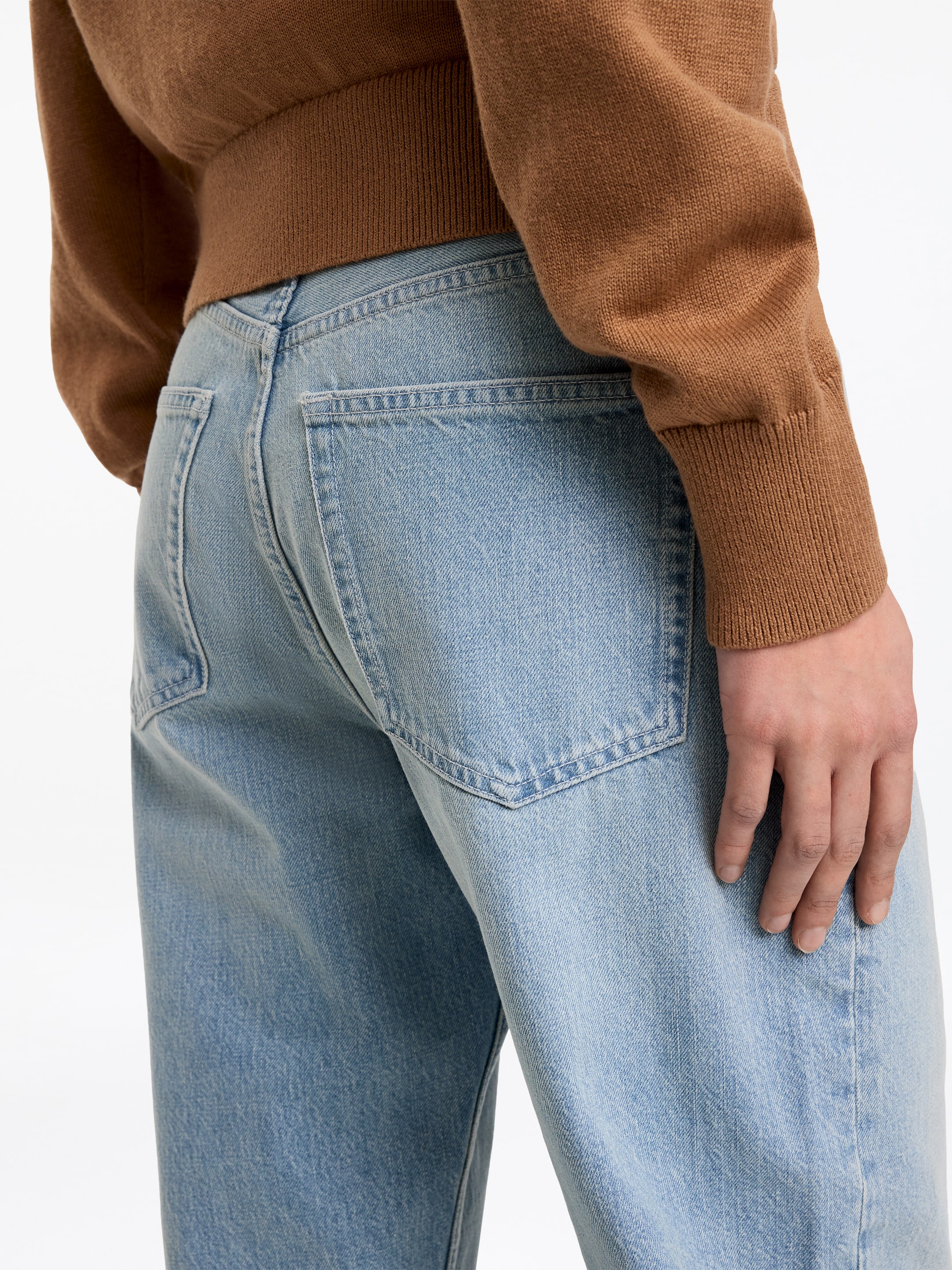 VIOLET Tapered Jeans - Hellblau - Regular Fit - Damen - StillMedia/Lookbook - 5