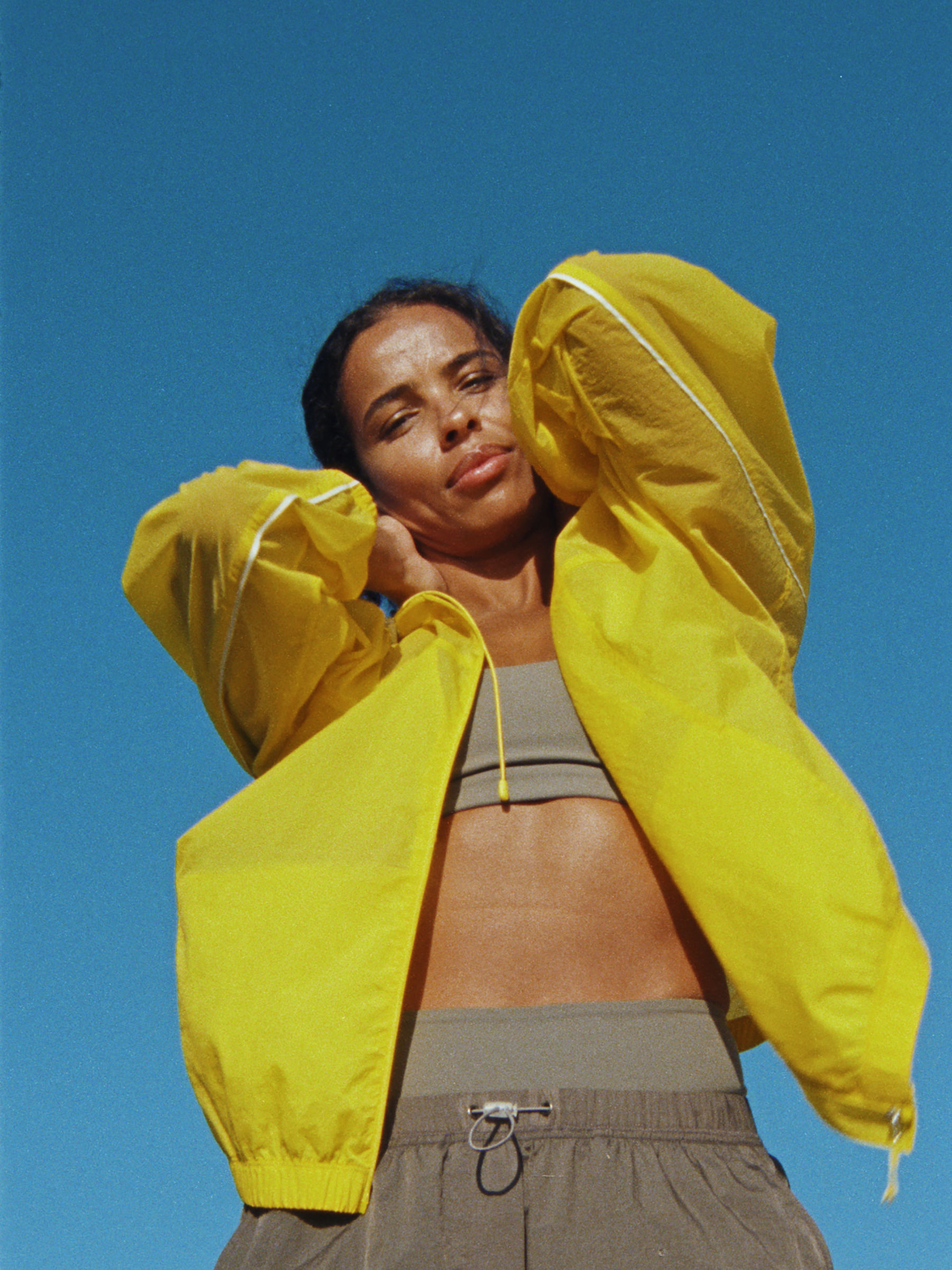 Ripstop Windbreaker - Yellow - Loose fit - Women - StillMedia/Environmental - 1