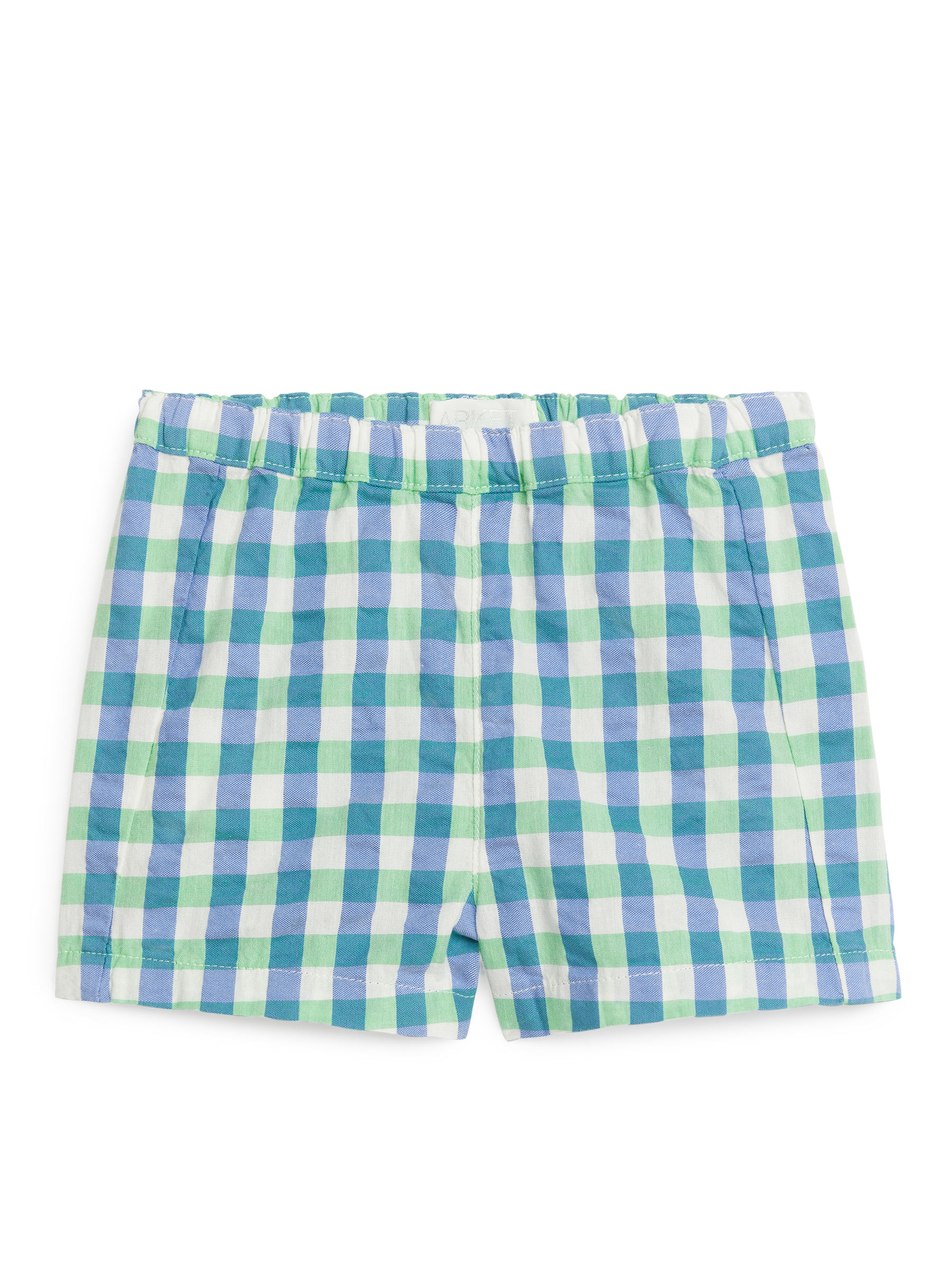 Seersucker-Shorts - Grün/Blau - Regular Fit - Kinder - StillMedia/DescriptiveStillLife - 3