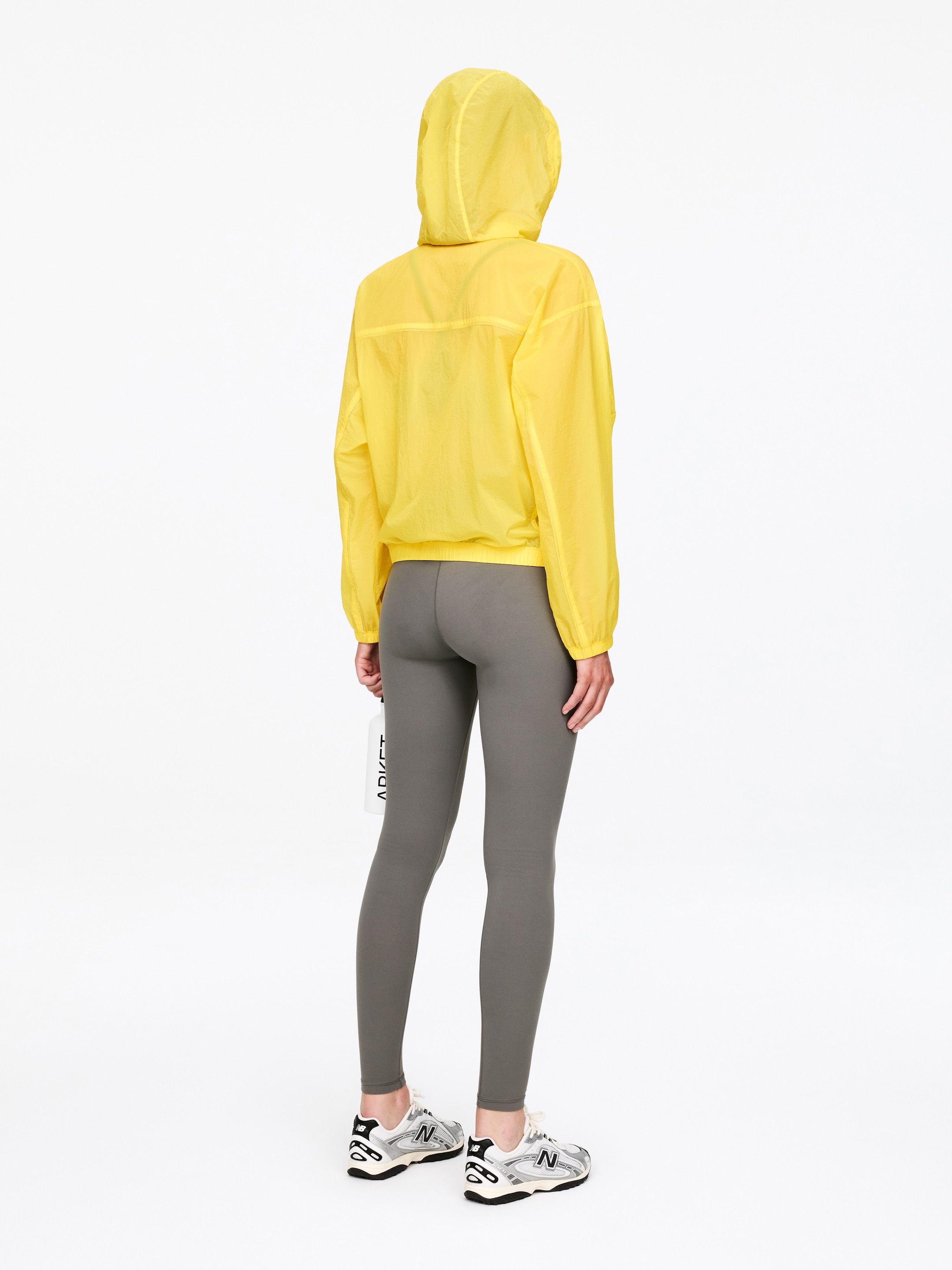 Ripstop Windbreaker - Yellow - Loose fit - Women - StillMedia/Lookbook - 4