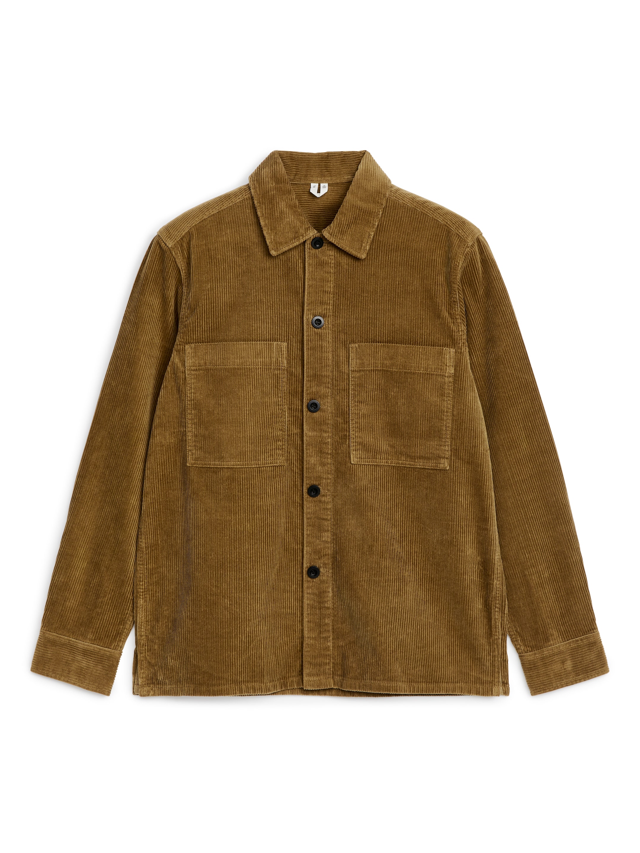 Corduroy Overshirt - Beige - Regular fit - Men - StillMedia/DescriptiveStillLife - 2