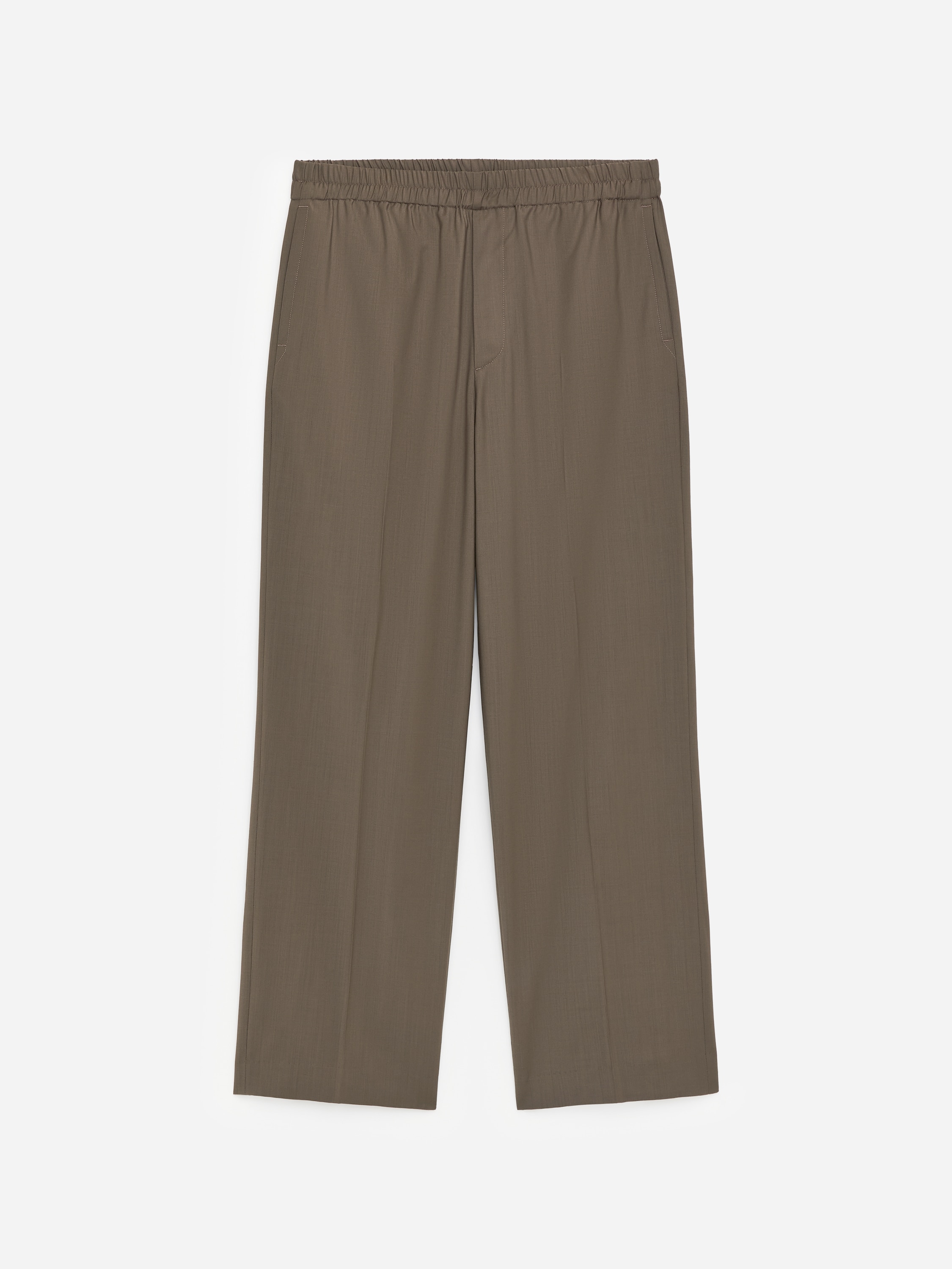 Vida byxor med dragsko - Mullvadsgrå/Svart