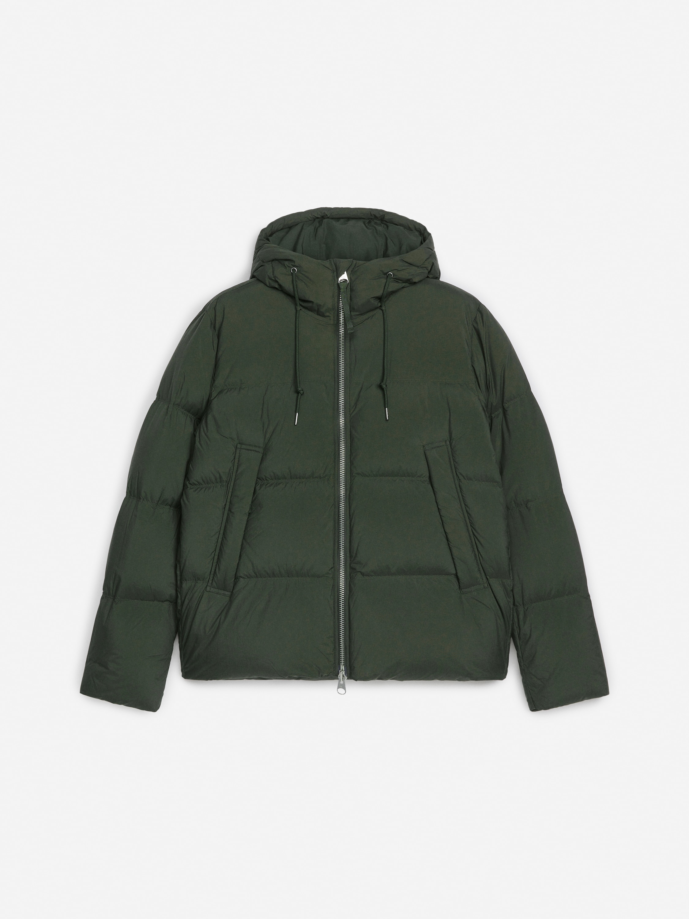 Doudoune Upcycled Down - Vert foncé/Noir