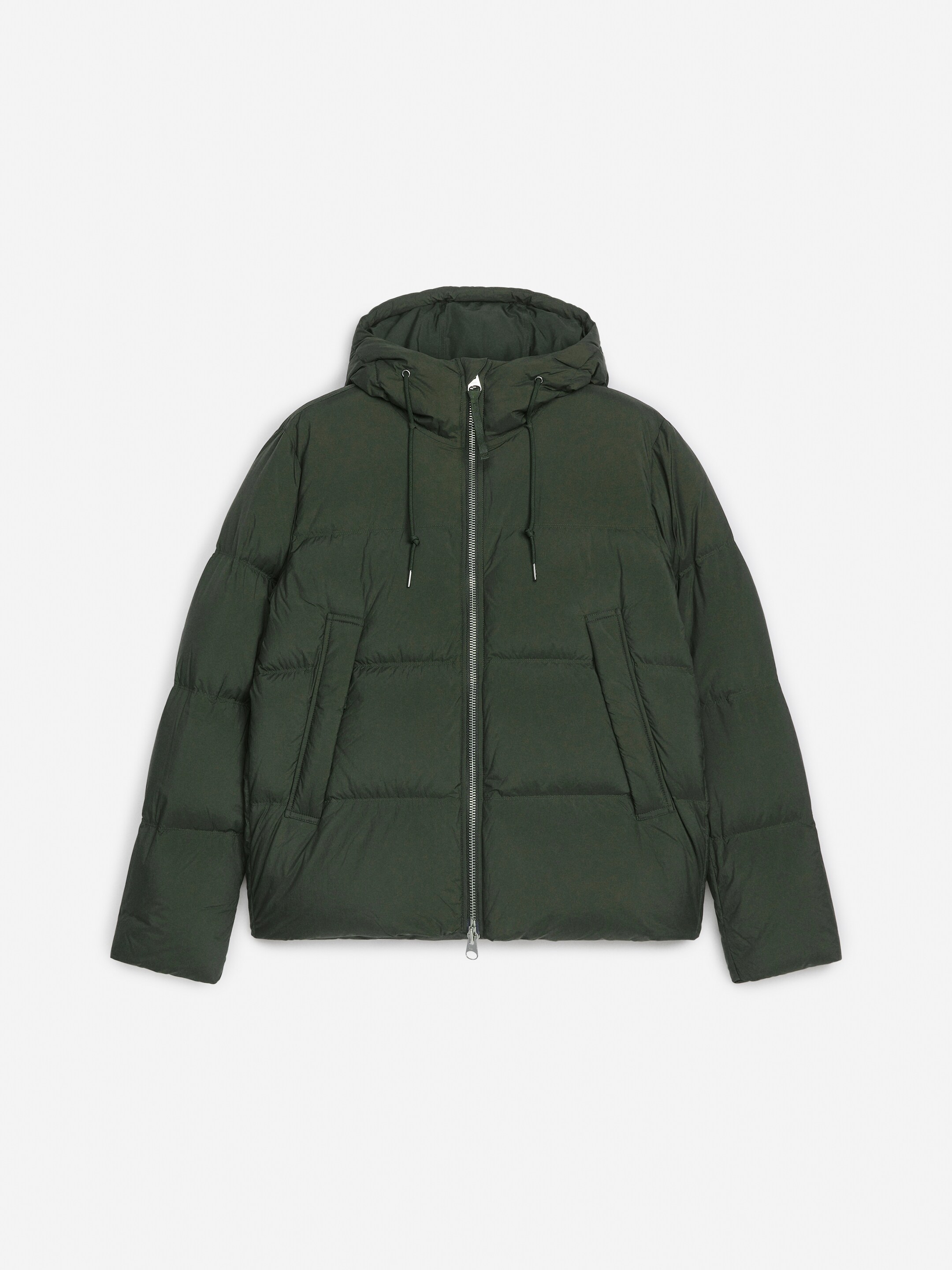 Vezi imaginea mai mare: Upcycled Down Puffer Jacket - Verde închis - BĂRBAŢI | H&M RO 6
