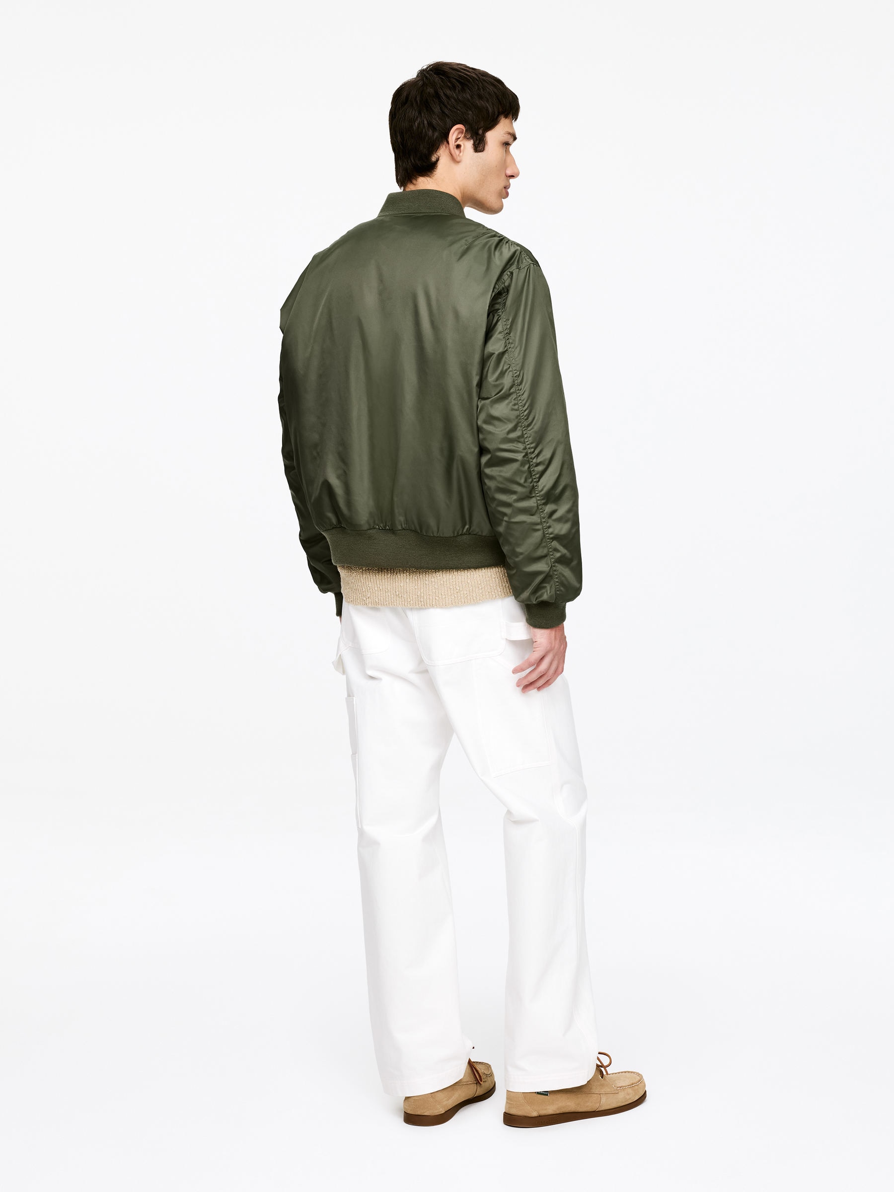 Nylonjacka - Grön - Relaxed fit - Men - StillMedia/Lookbook - 7