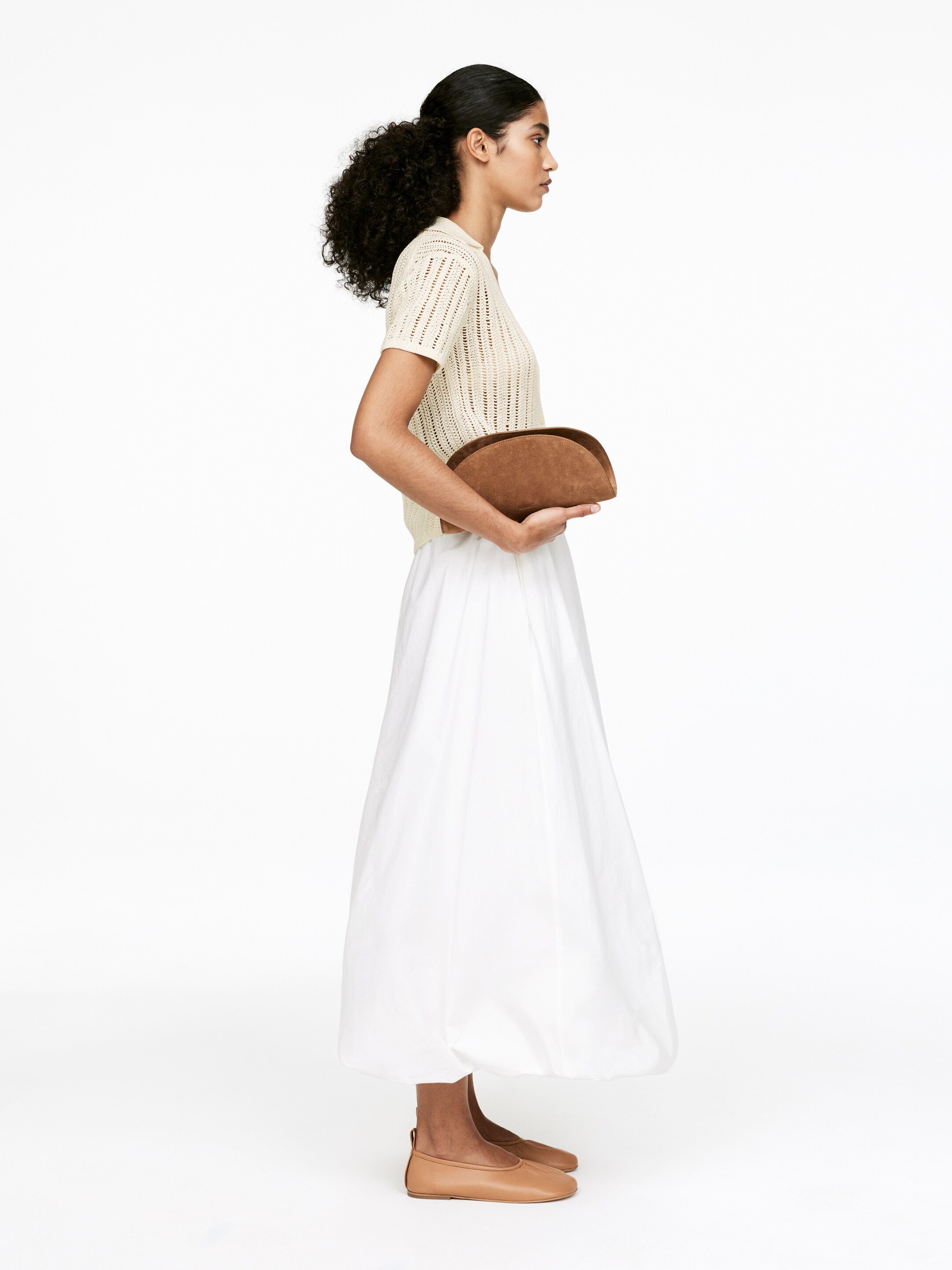 Visualizza immagine più grande: Top con lavorazione a maglia aperta - Beige - DONNA | H&M IT 5