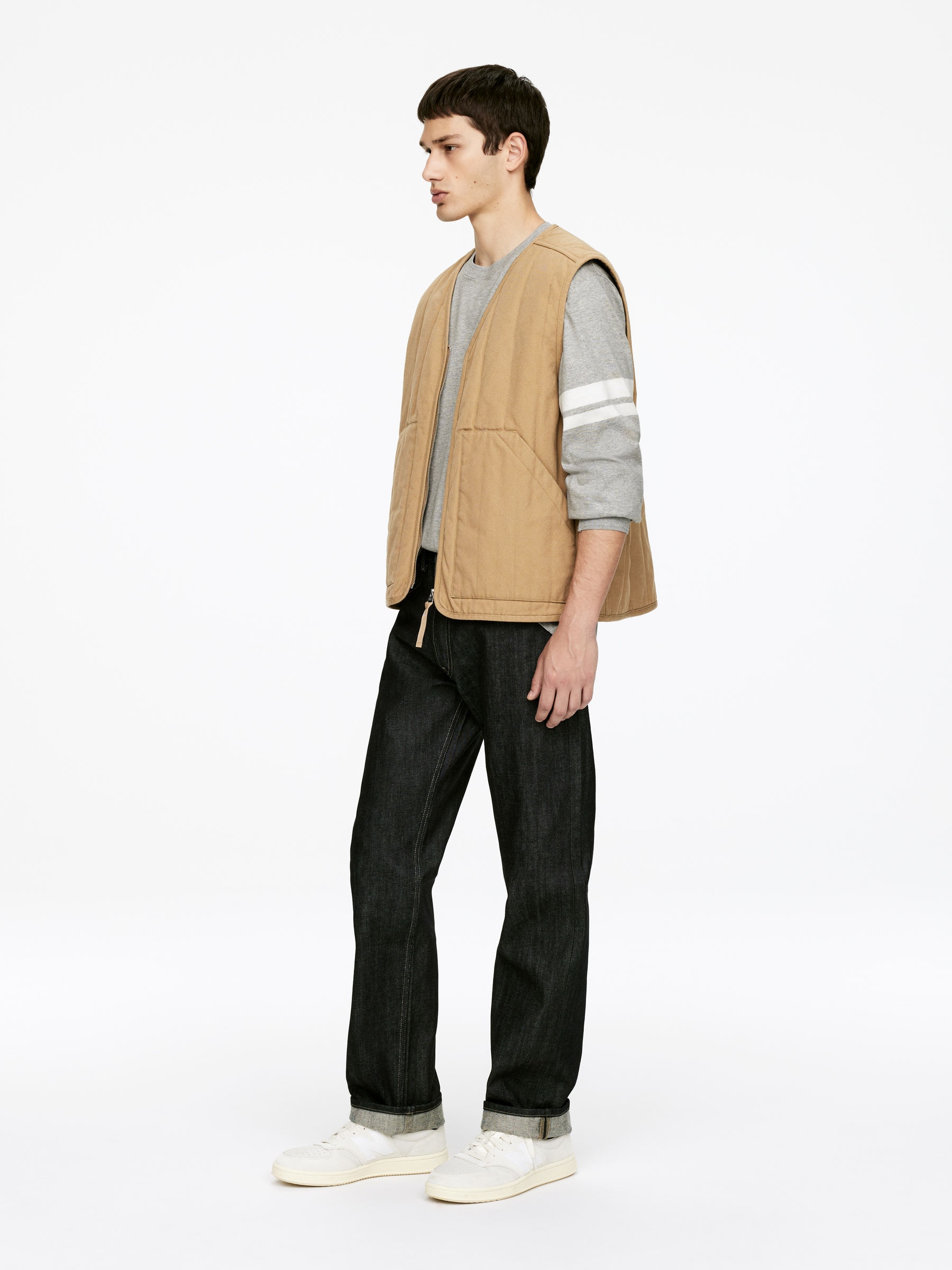 Long-Sleeve T-Shirt - Grey - Loose fit - Men - StillMedia/Lookbook - 6