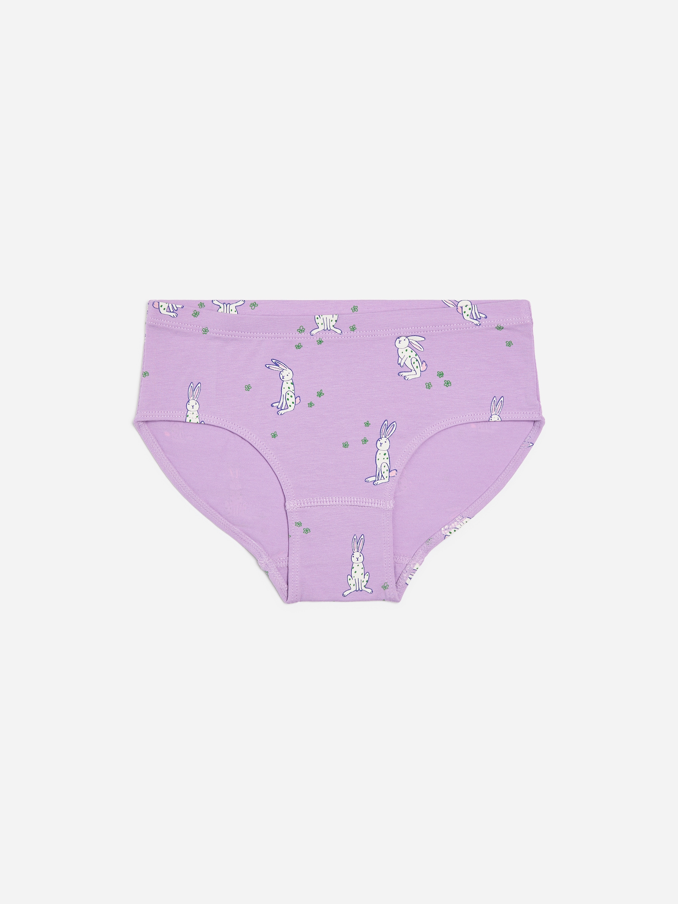 Cotton Jersey Briefs Set of 3 - Lilac/Rabbits - Regular fit - Children - StillMedia/DescriptiveStillLife - 2