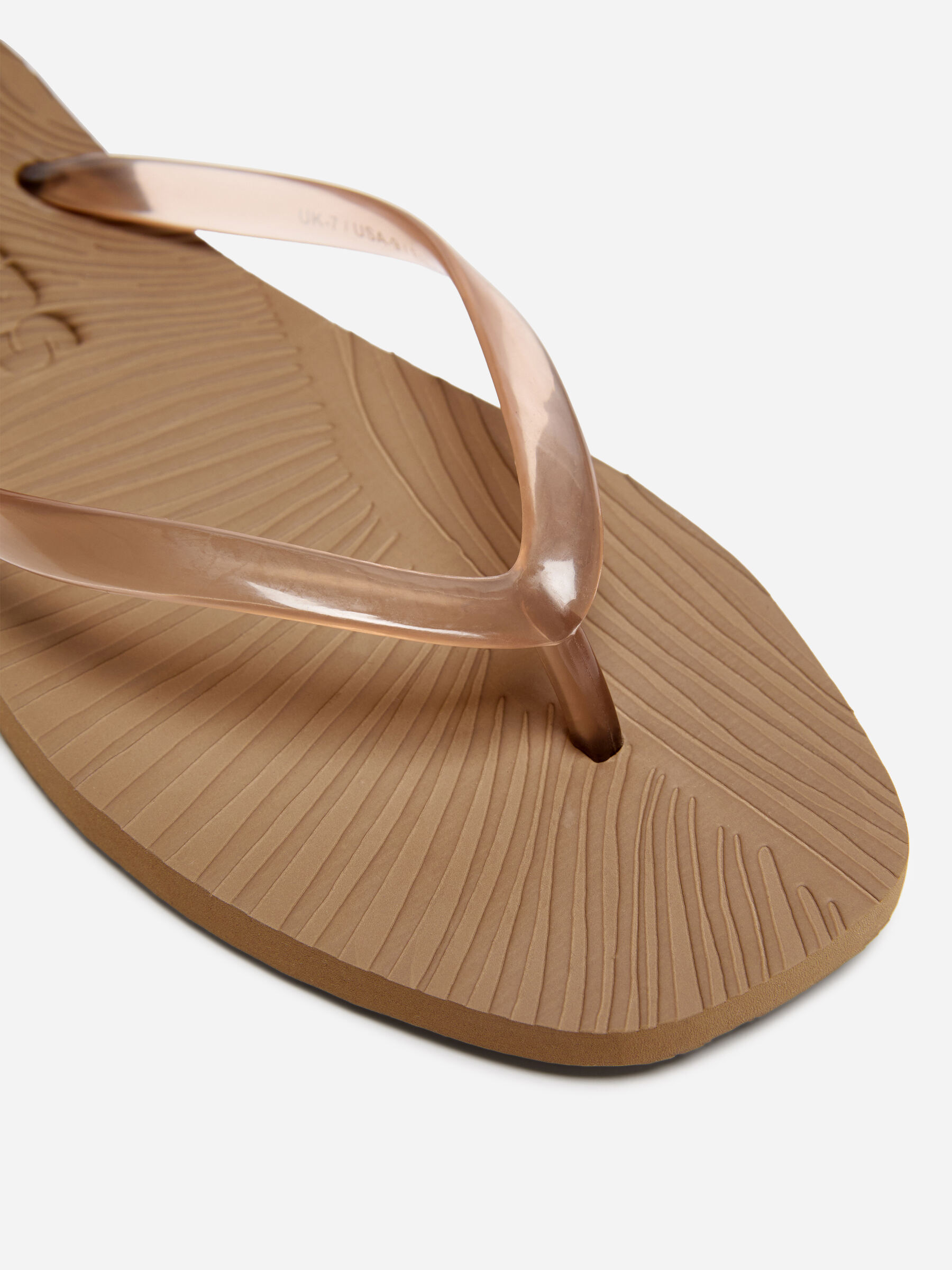Sleepers flip-flops - Transparent/sandfärgat - Women - StillMedia/DescriptiveDetail - 4