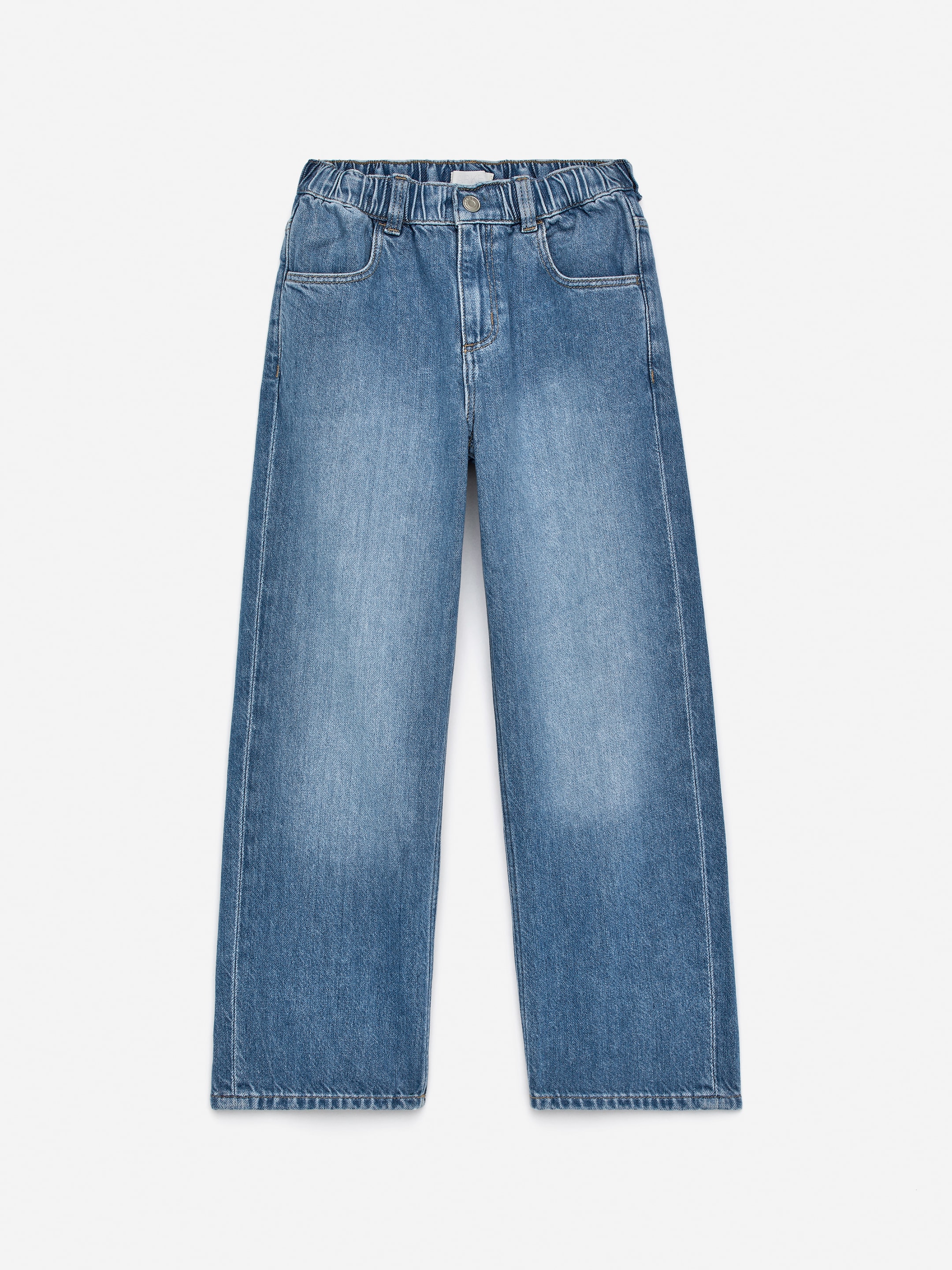 Agrandir l'image: Pantalon en denim à enfiler - Bleu ciel - ENFANT | H&M FR 1