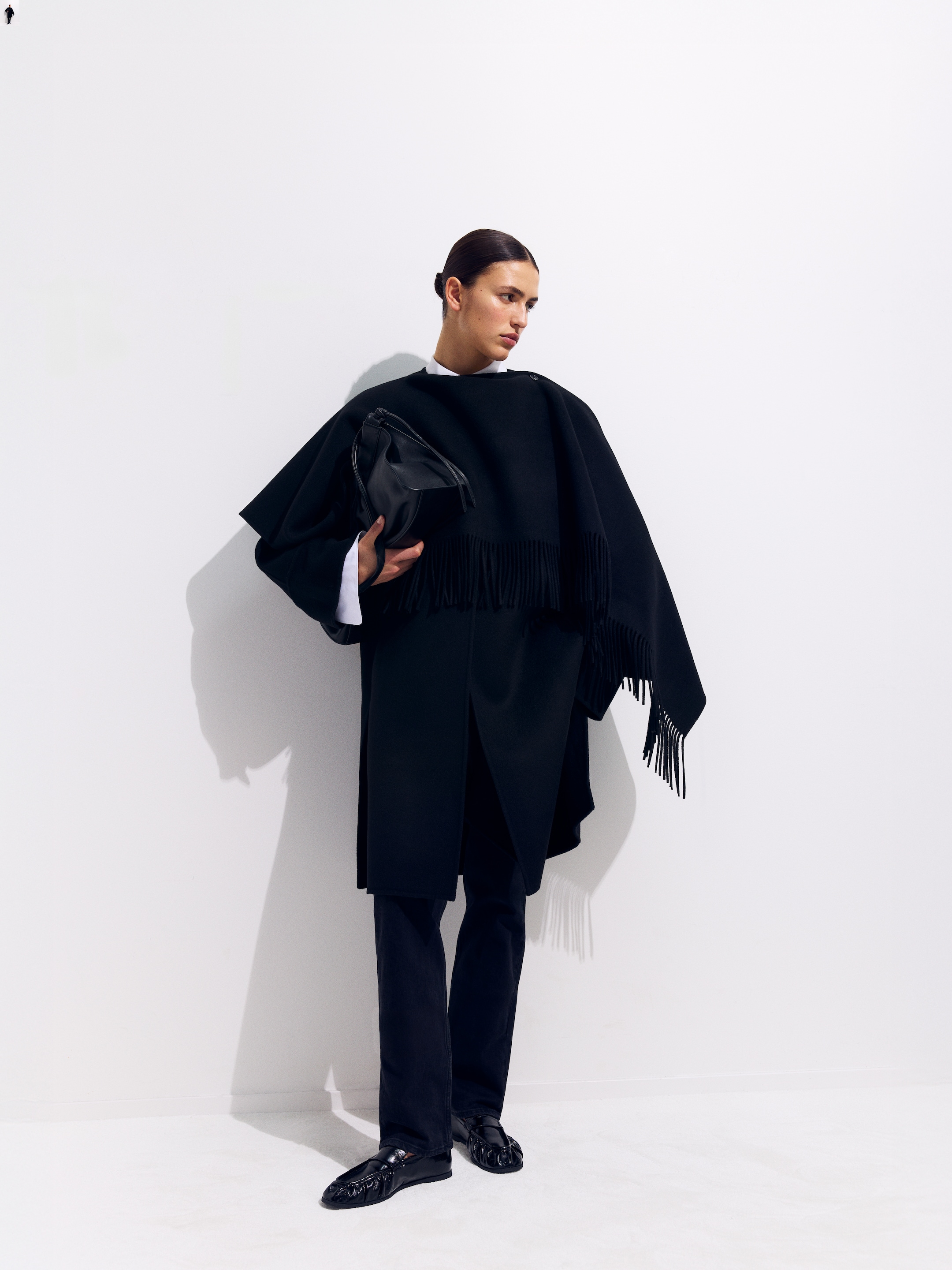 Lacquered Leather Loafers - Black - Women - StillMedia/Environmental - 1
