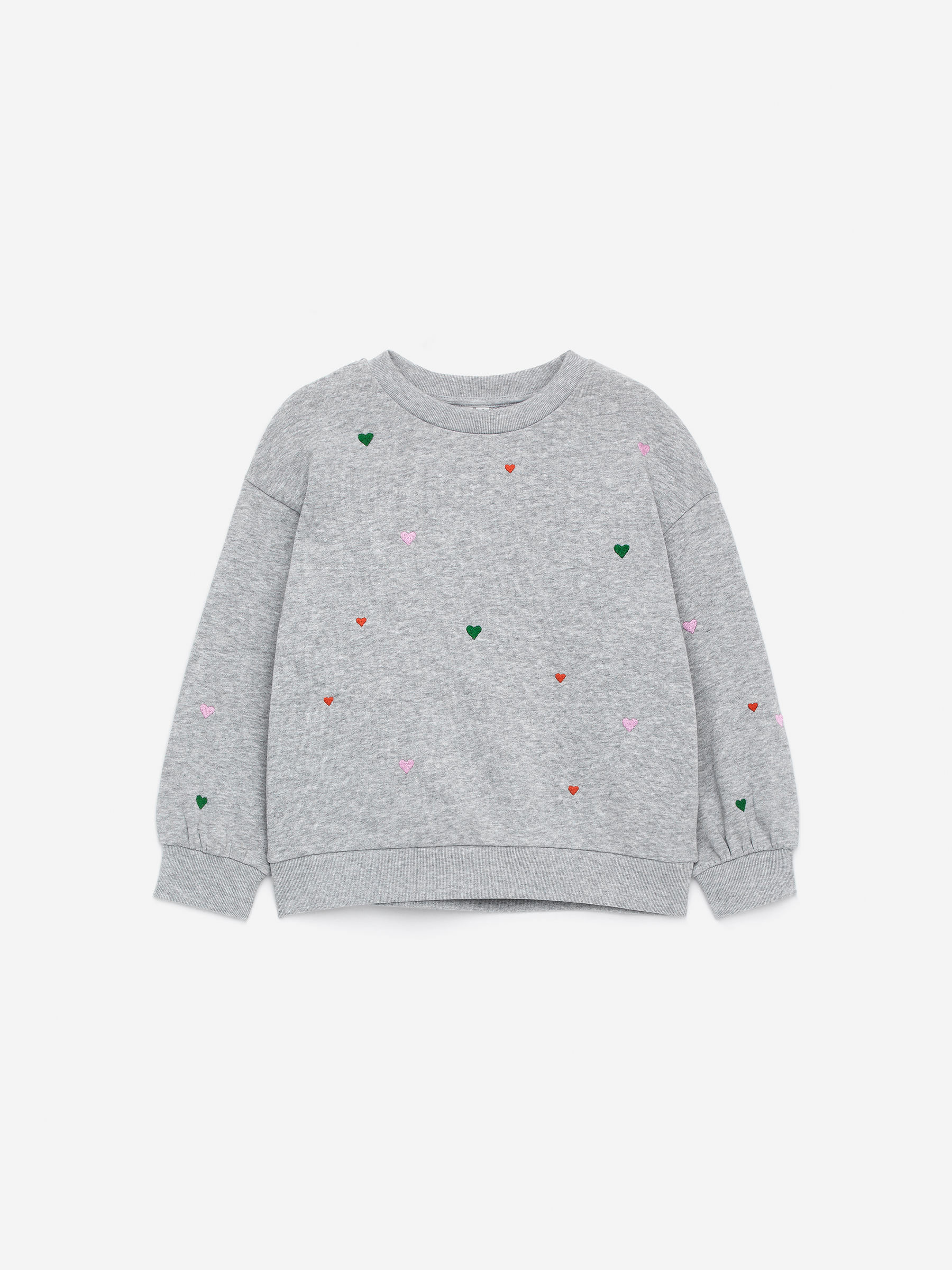 Sweatshirt mit Stickerei-#AAAAAA-15960