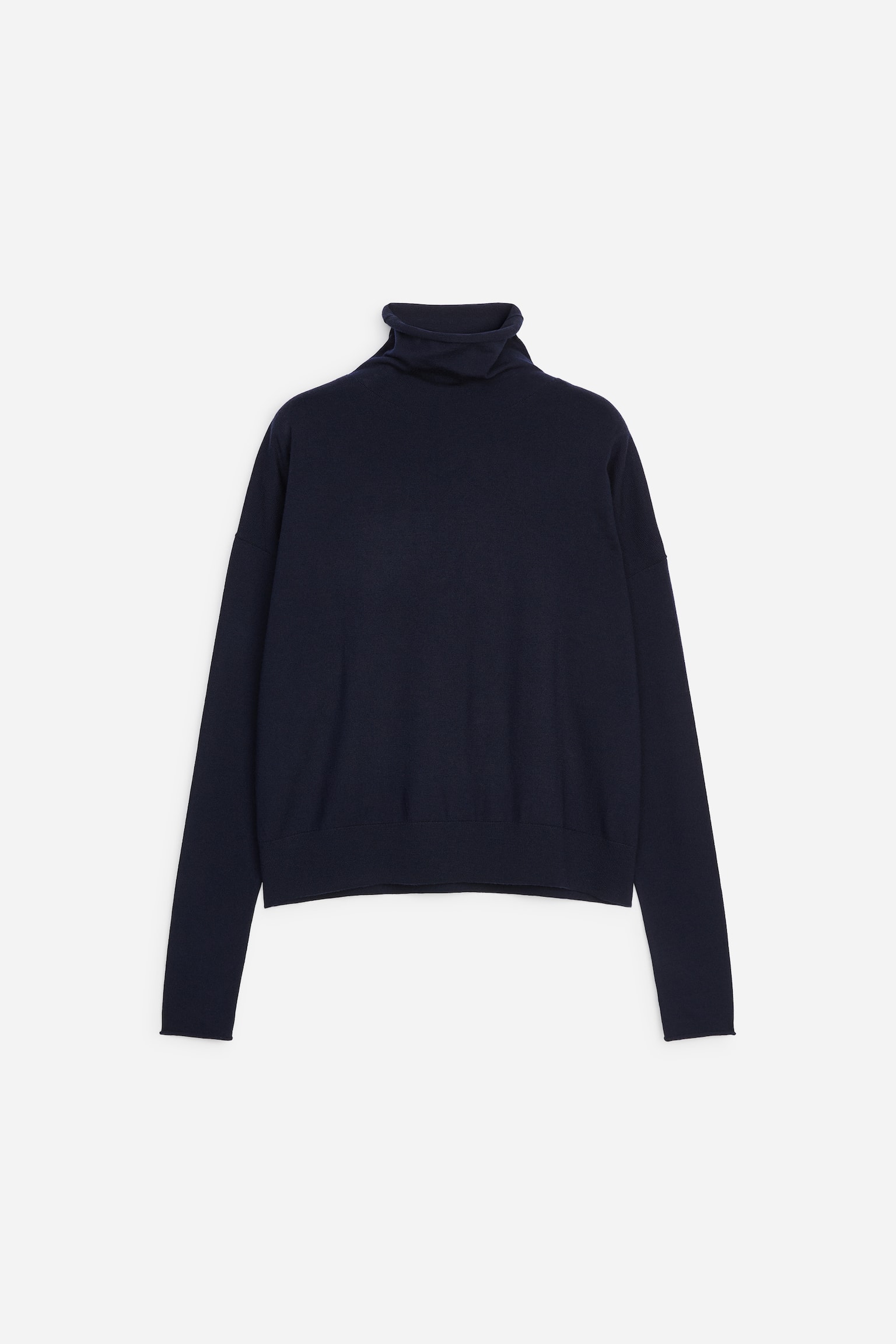 Rollkragenpullover aus Merinowolle