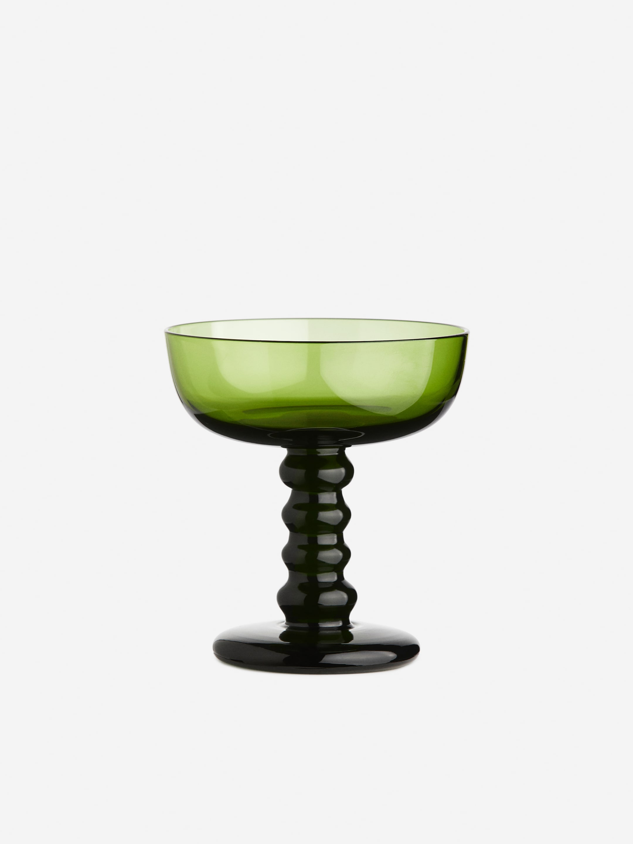 Visa större bild: Coupeglas - Grön - Home All | H&M SE 1