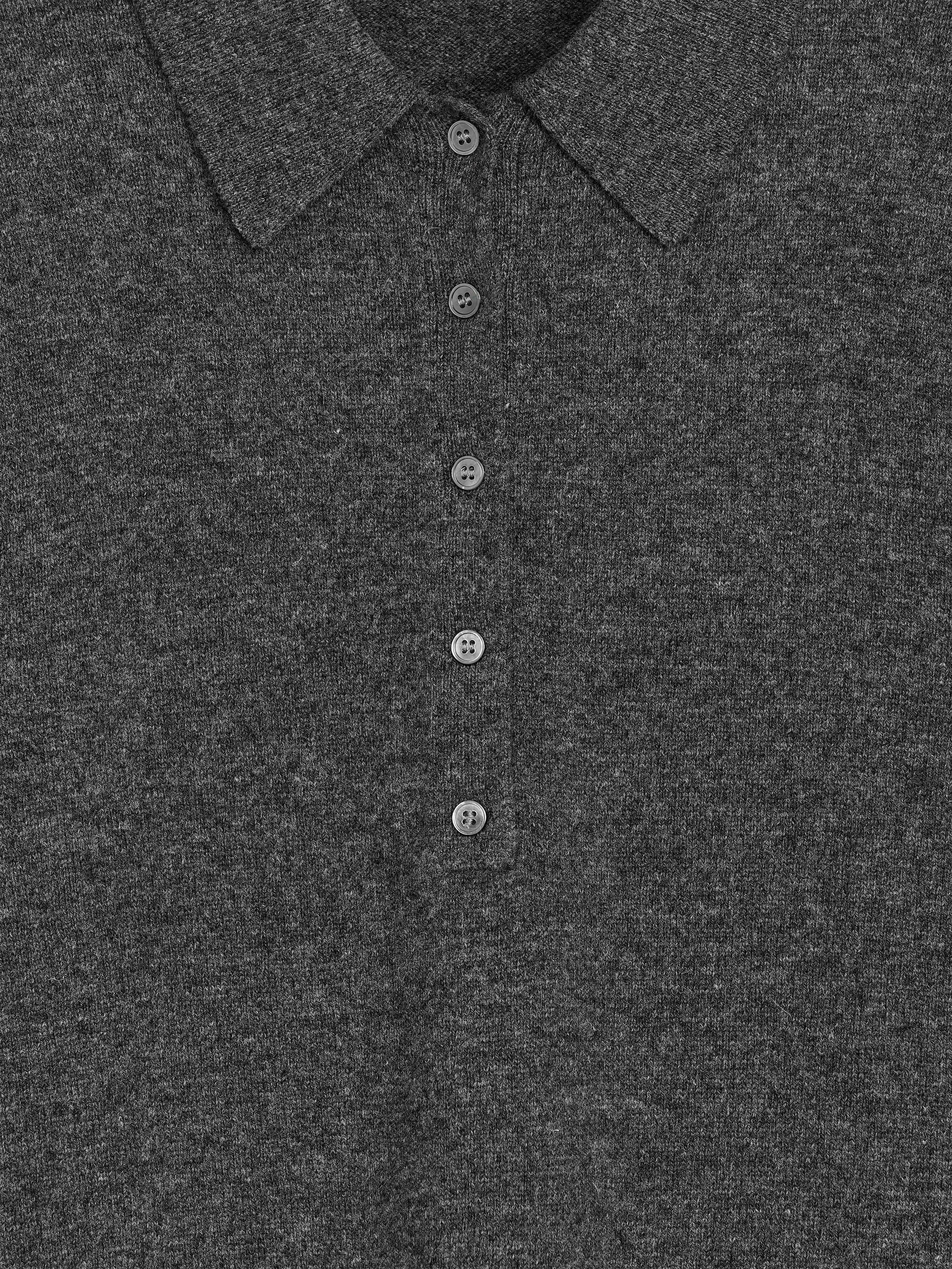 Näytä suurempi kuva: Maksipituinen villamekko - Dark Grey - NAISET | H&M FI 2