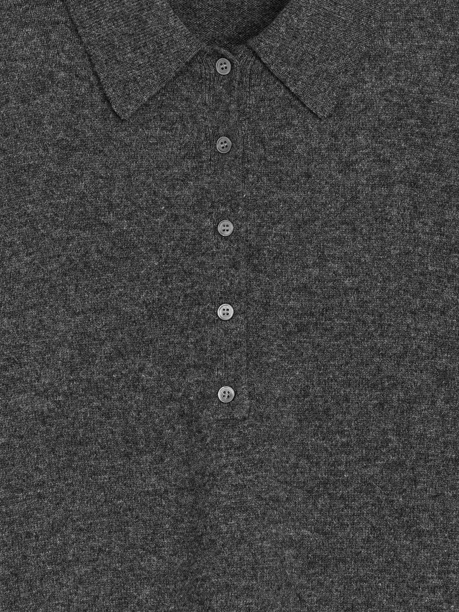Maxi Wool Dress - Dark Grey - Slim fit - Women - StillMedia/DescriptiveDetail - 1