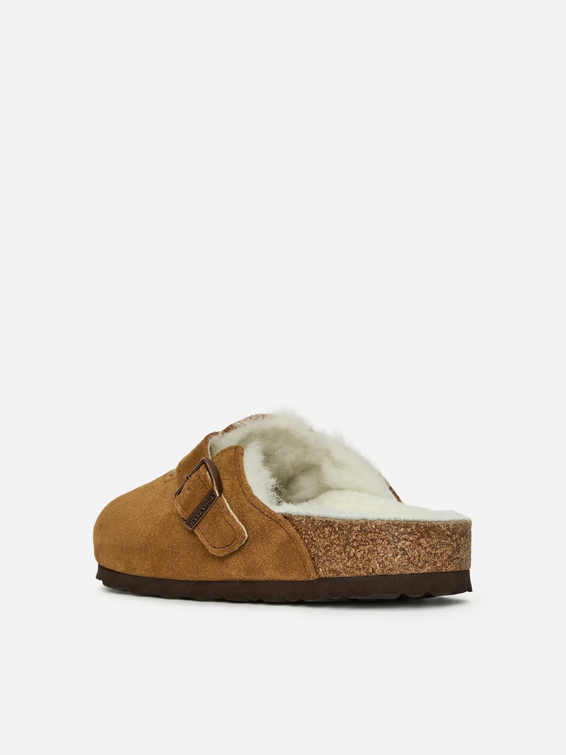 Birkenstock Boston Shearling sandaler - Brun - Women - StillMedia/DescriptiveStillLife - 7