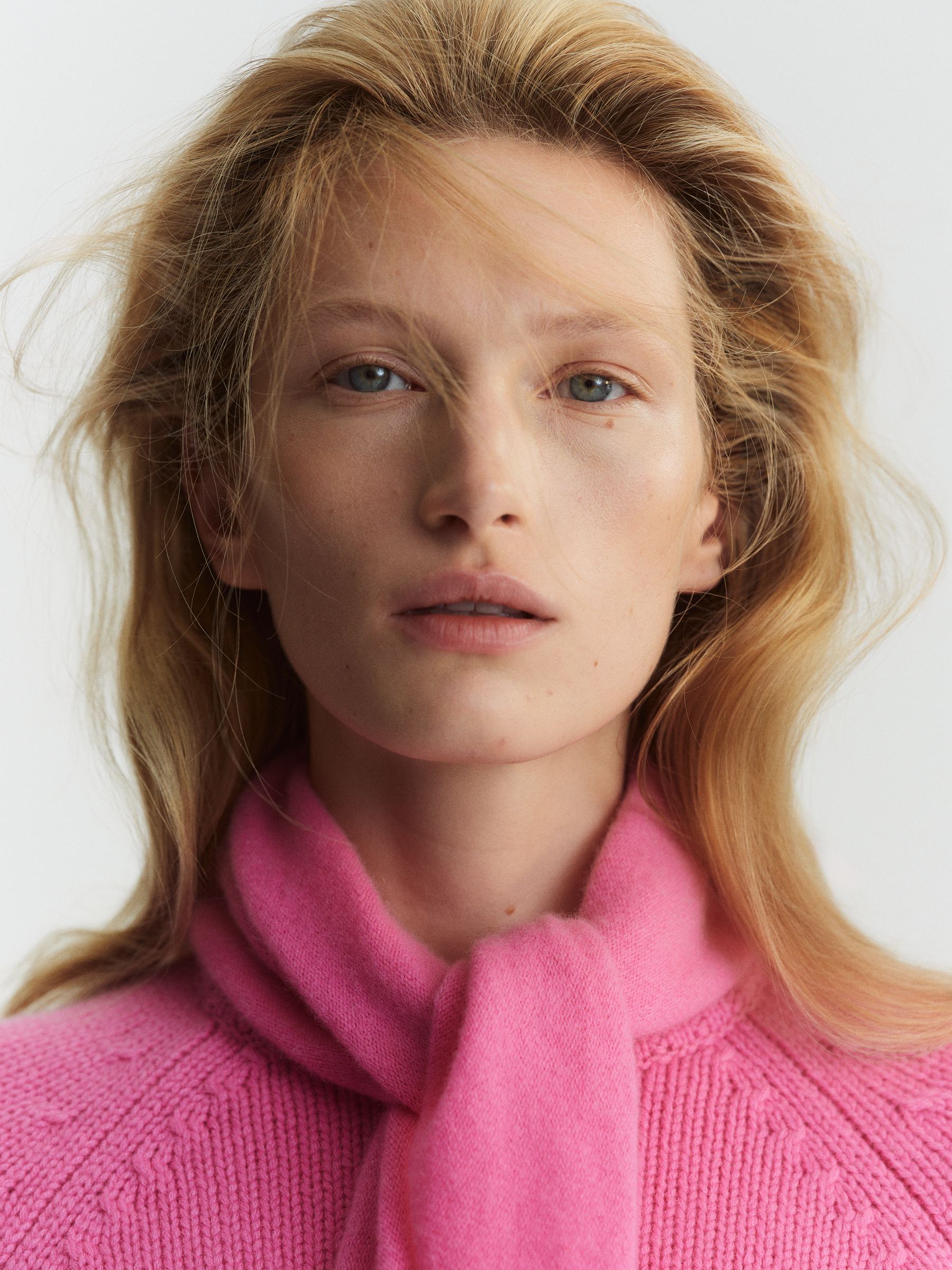 Pull épais en pur cachemire​ - Rose - Loose fit - Femme - StillMedia/Environmental - 1