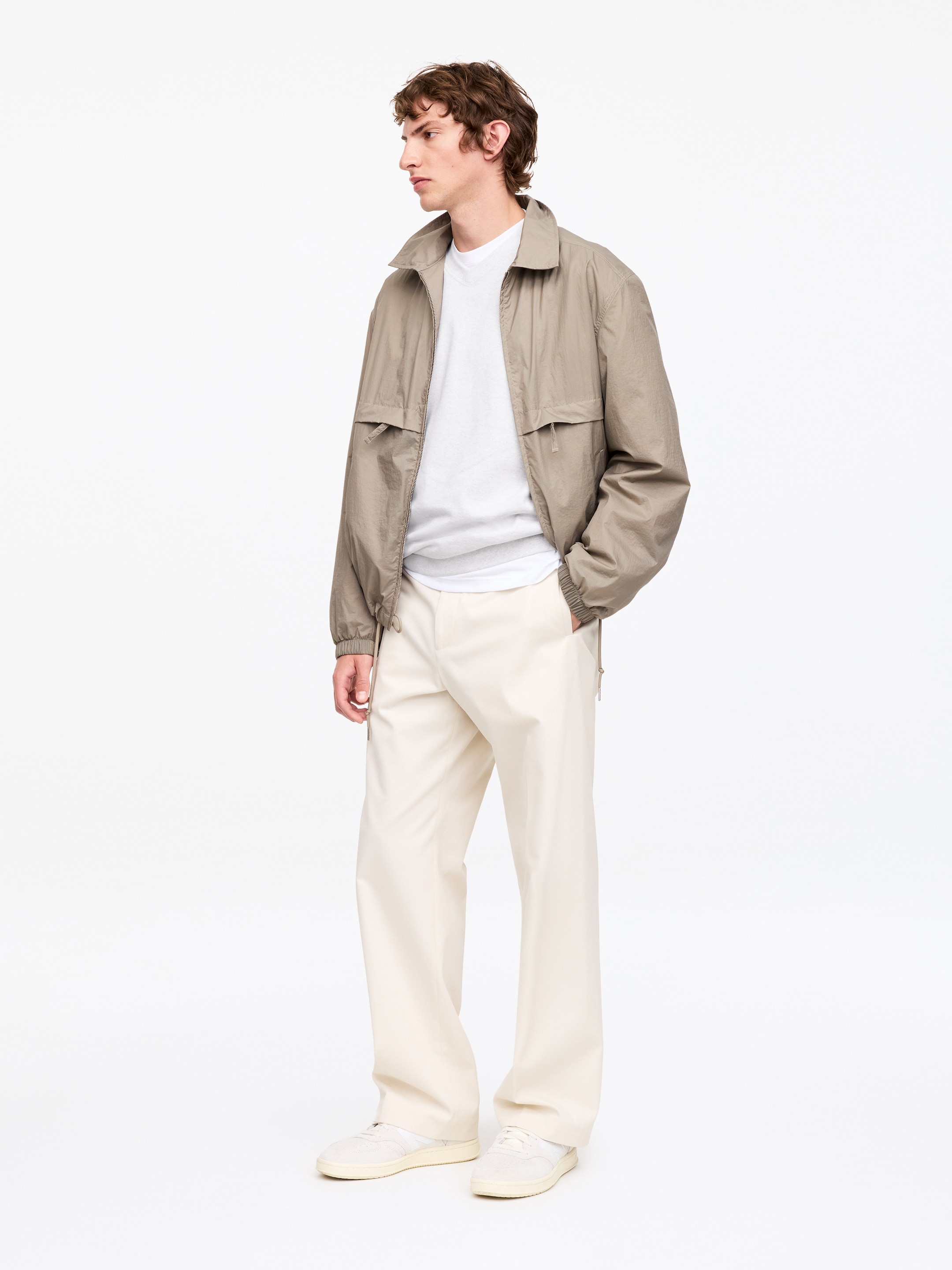 Relaxed Sweatshirt - Grey Melange - Relaxed fit - Men - StillMedia/Lookbook - 3