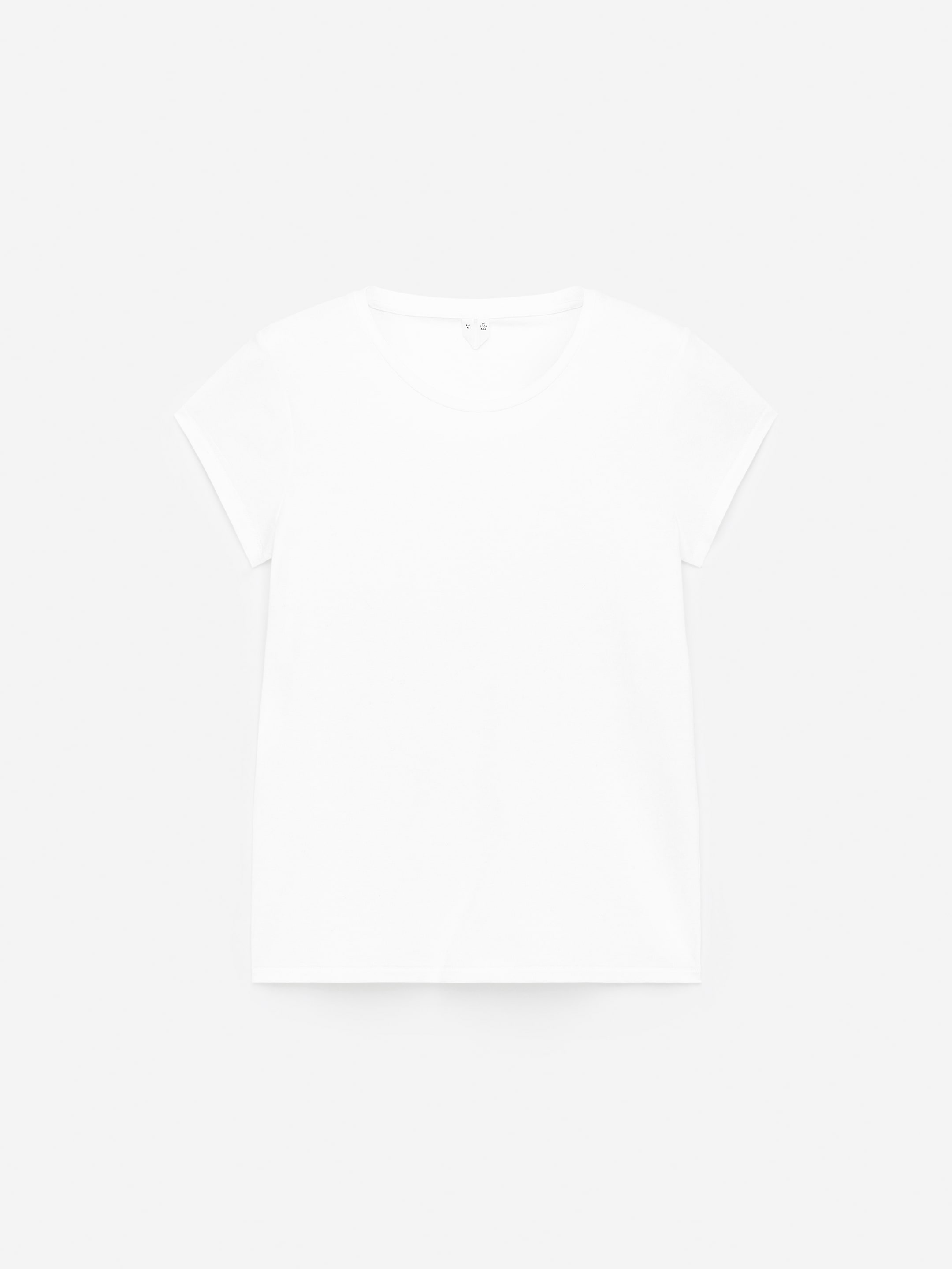 T-shirt z kapturkowymi rękawami-#FFFFFF-13980