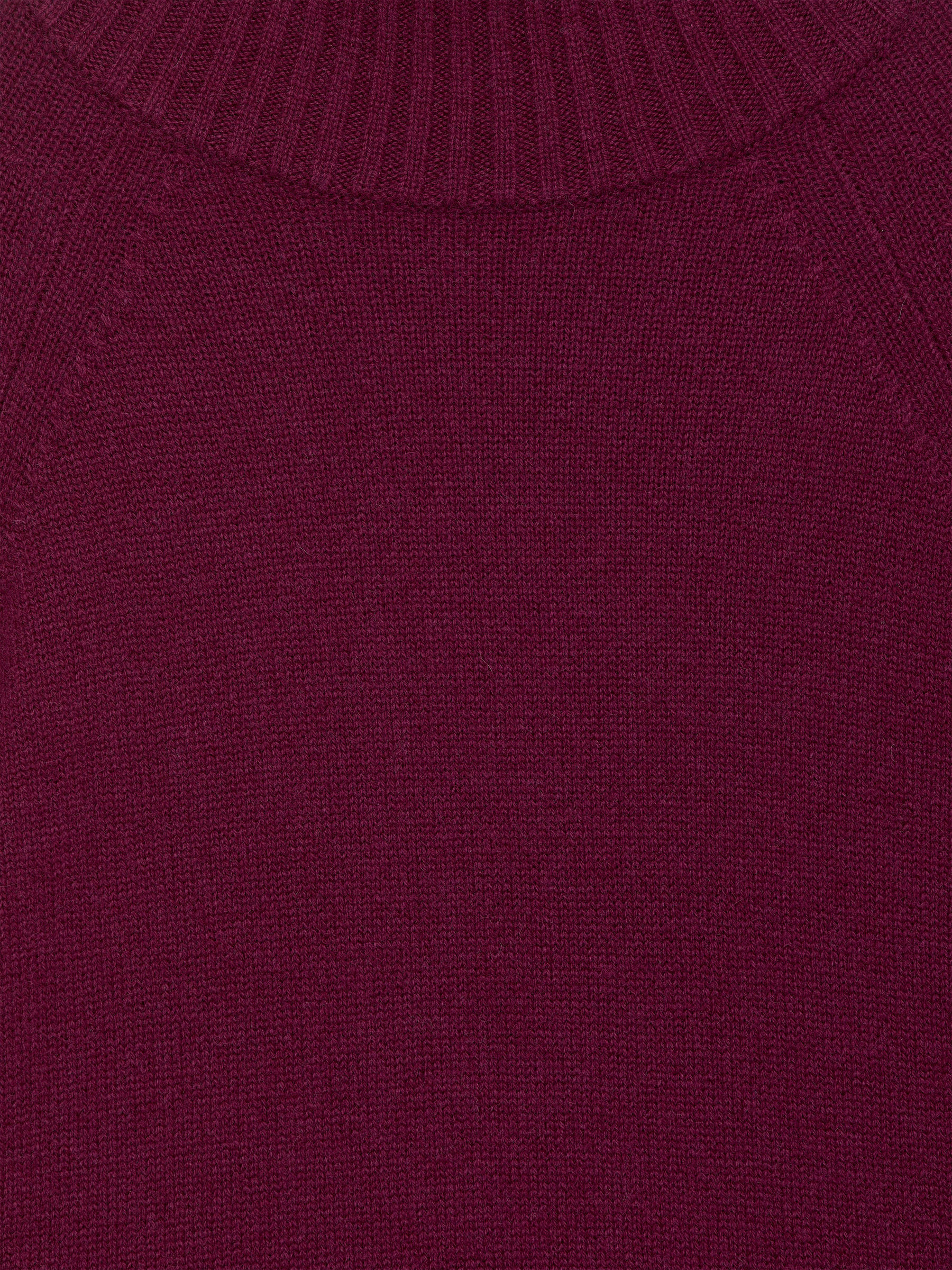 Rollkragenpullover aus reinem Kaschmir - Dunkelrot - Loose Fit - Damen - StillMedia/DescriptiveDetail - 2