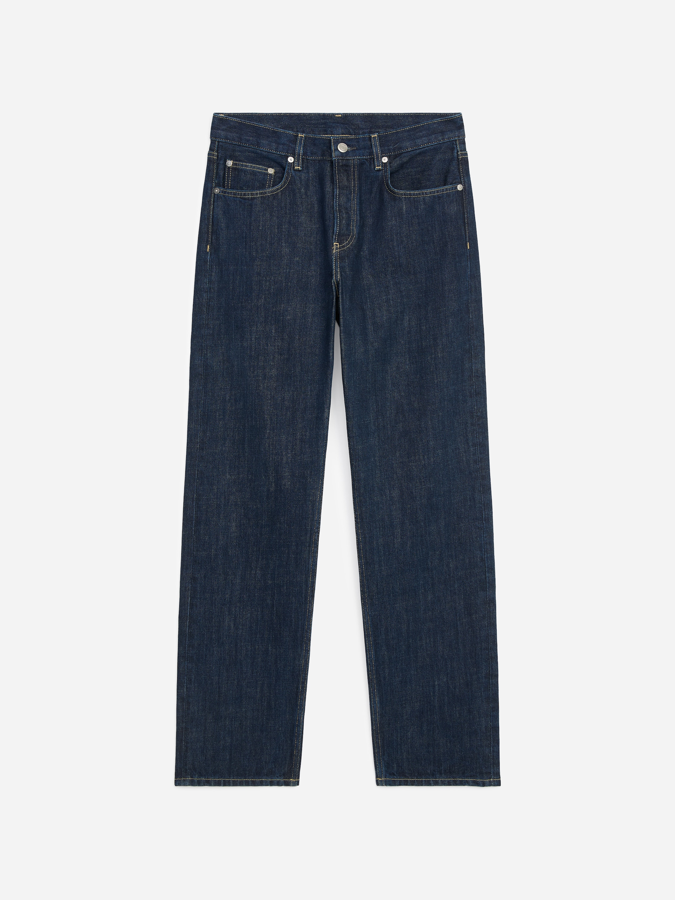 OCEAN Loose Jeans - Dark Blue - Loose fit - men - StillMedia/DescriptiveStillLife - 1