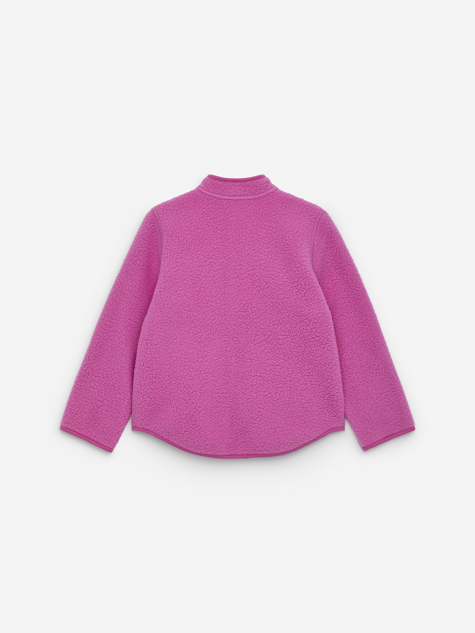 Fleece Jacket - Fuchsia Pink/Sötétzöld - 2