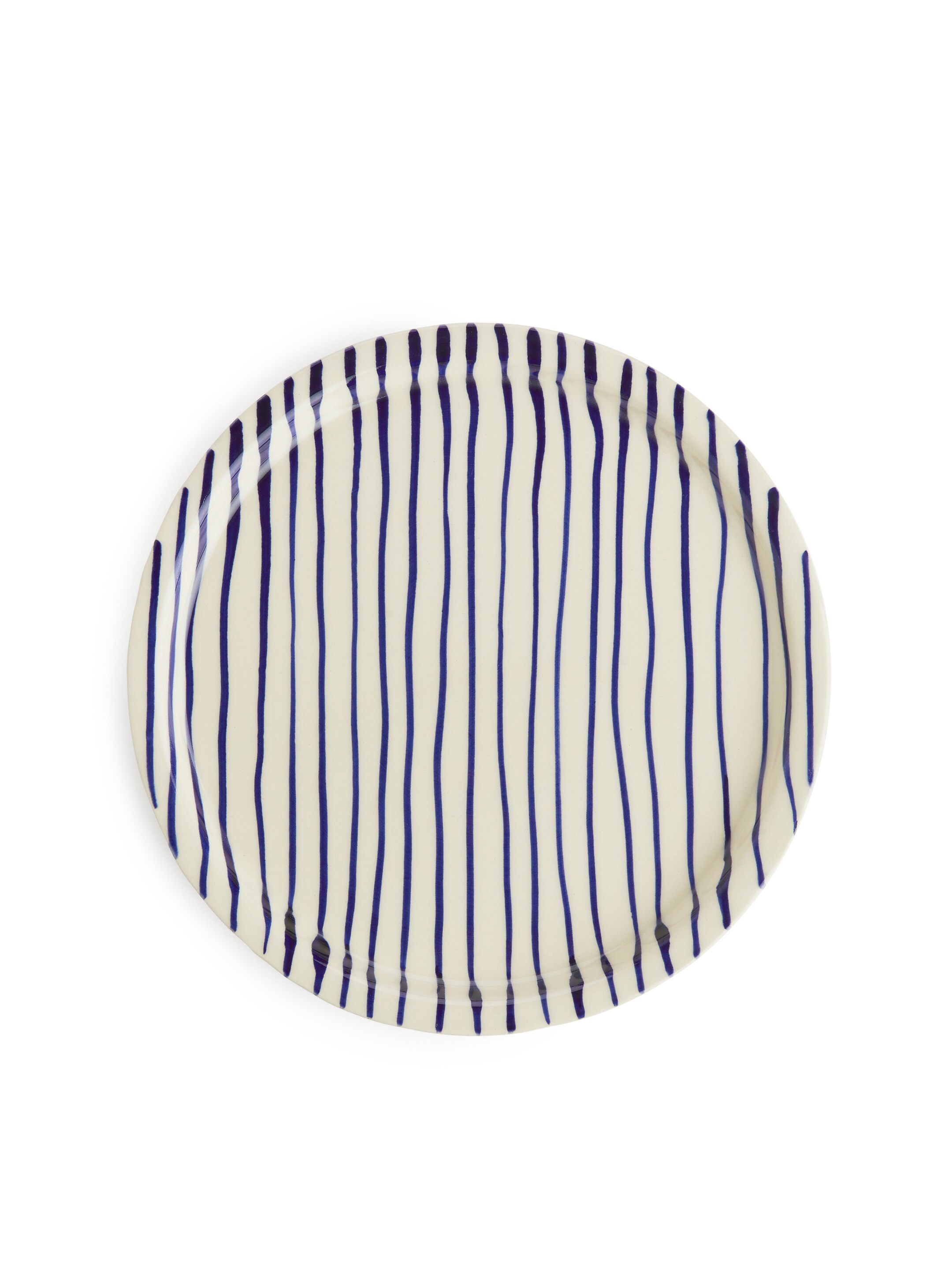Nagyobb kép megtekintése: Kőedény tányér 22 cm - White/Blue - HOME | H&M HU 2