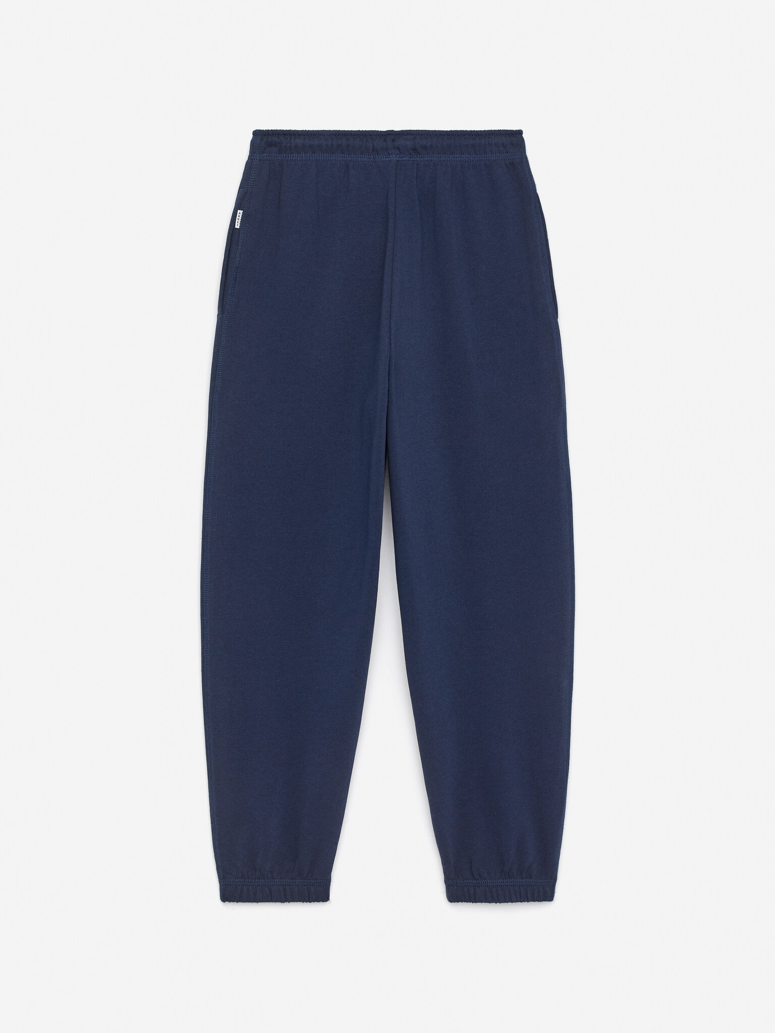 Cotton Sweatpants - Dark Blue/Dark Green/Grey Melange/Sky Blue/Lilac Pink - 3