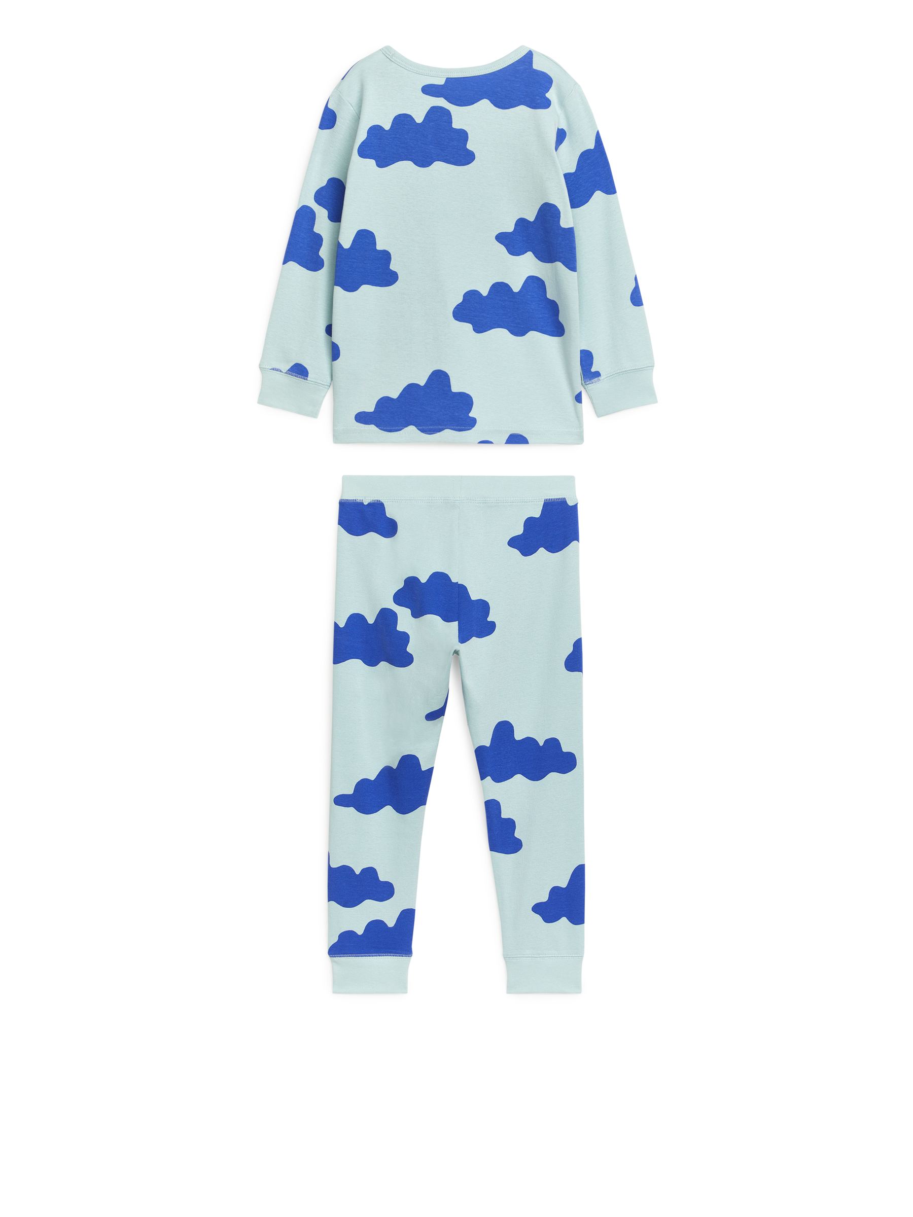 Jersey-Pyjama - Blau - Regular Fit - Kinder - StillMedia/DescriptiveStillLife - 3