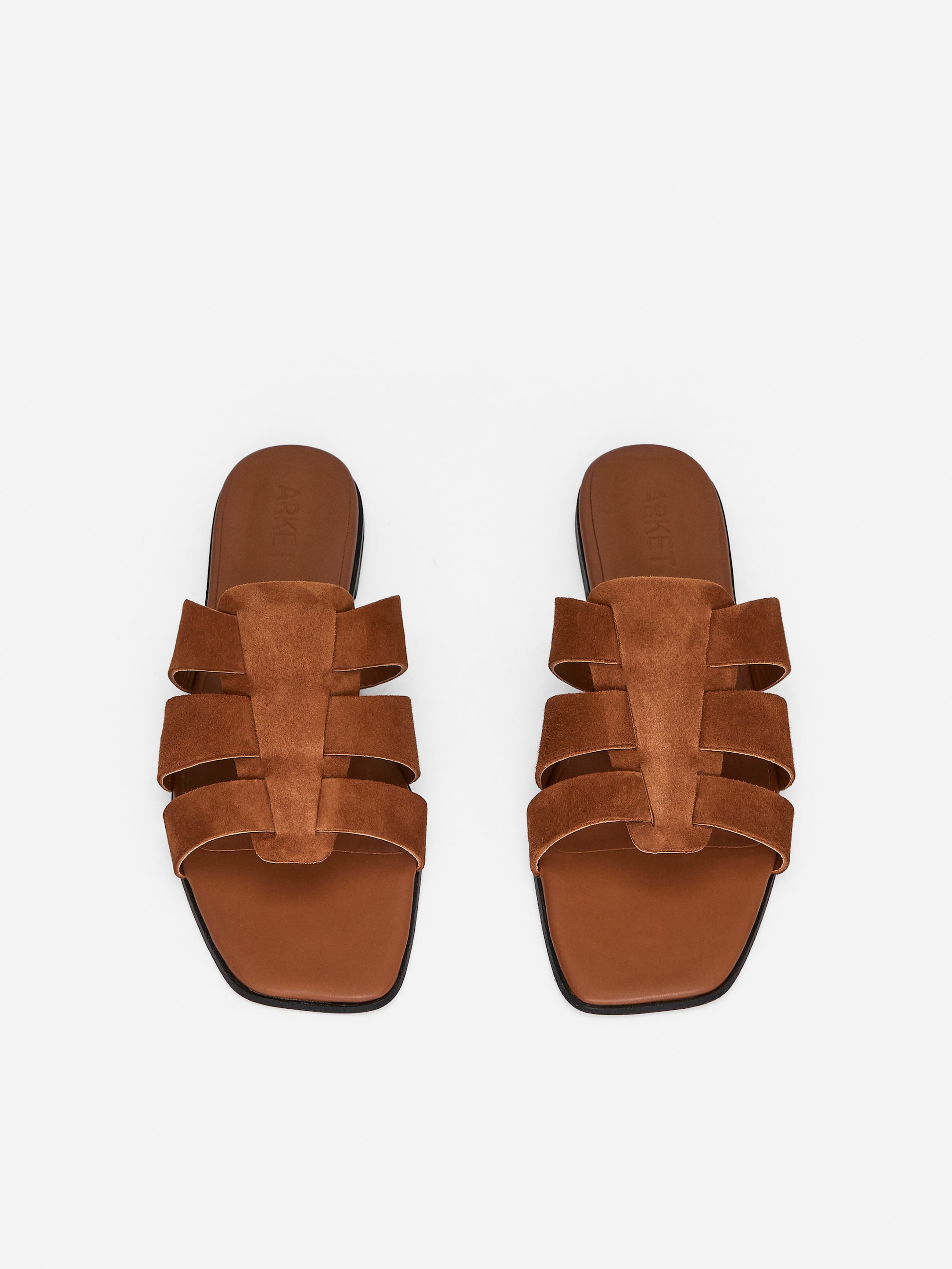 Zobrazit větší obrázek: Fisherman Slides - Hnědé - ŽENY | H&M CZ 5