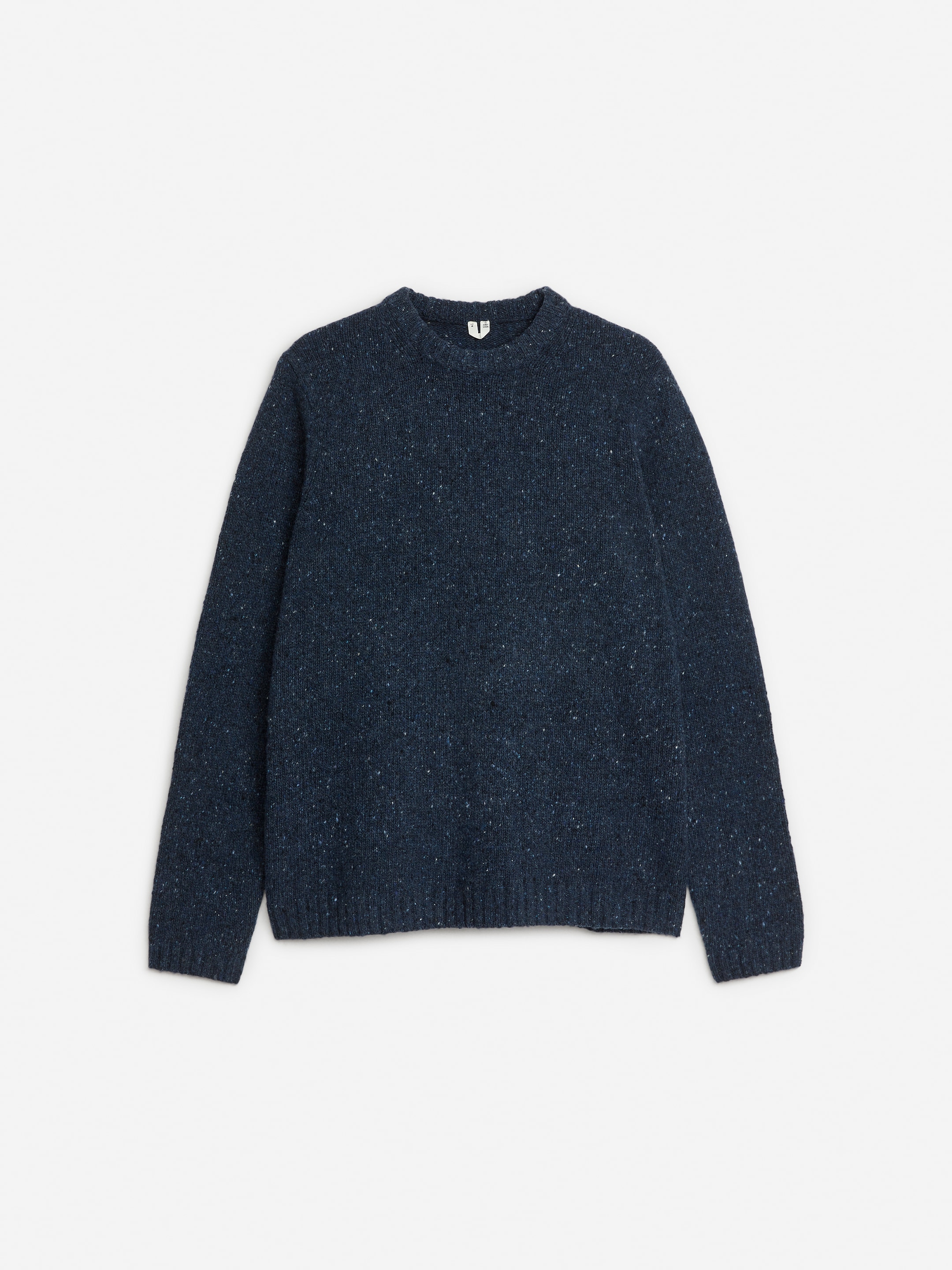 Zobacz większy obraz: Sweter z mieszanki wełny i alpaki - Ciemnoniebieski - ON | H&M PL 1