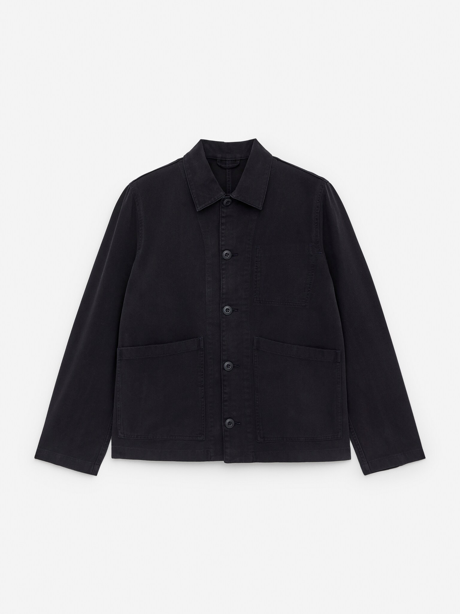 Cotton Jacket - Dark Blue
