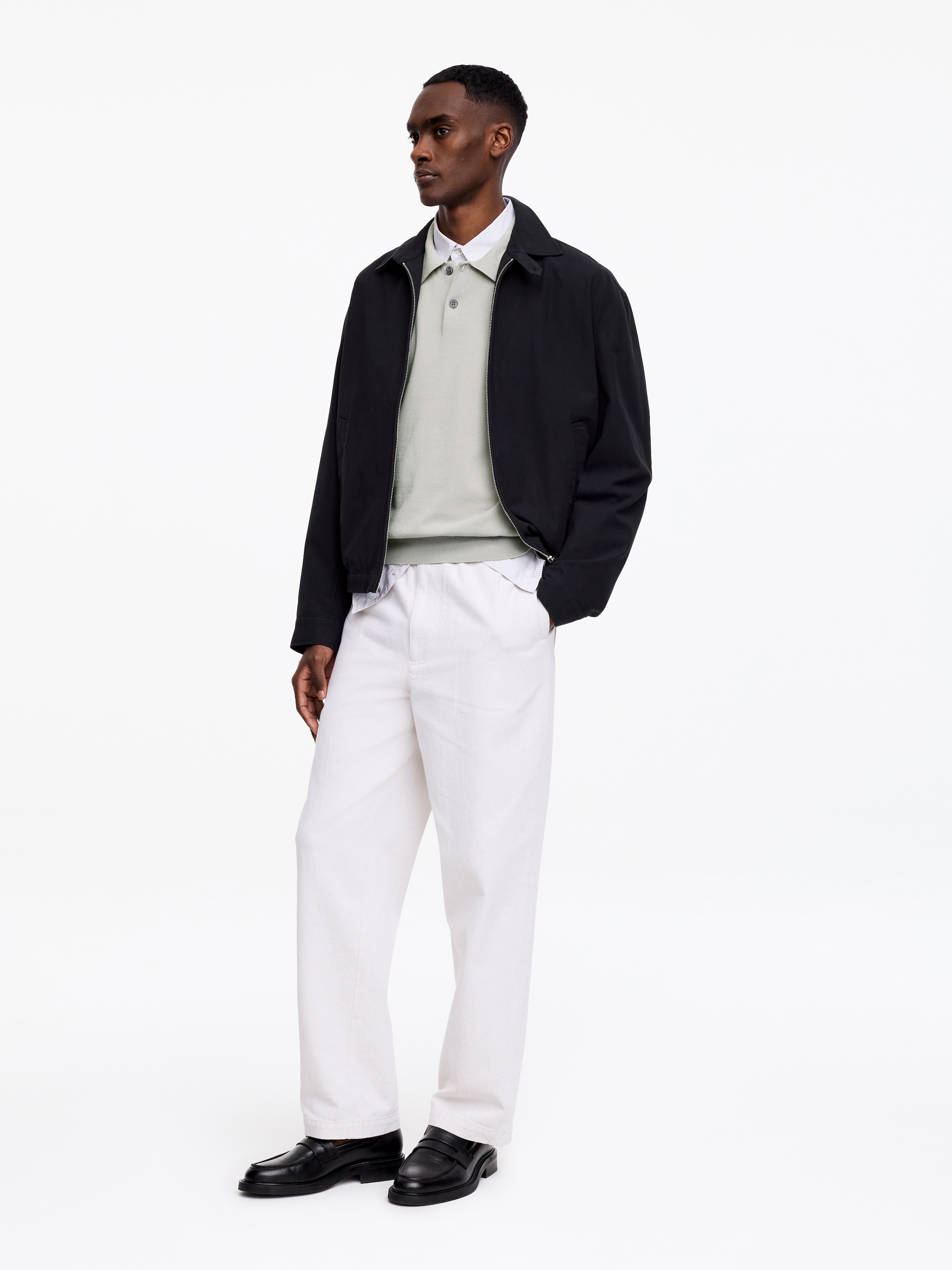 Polo en coton - Taupe clair - Regular fit - Homme - StillMedia/Lookbook - 4