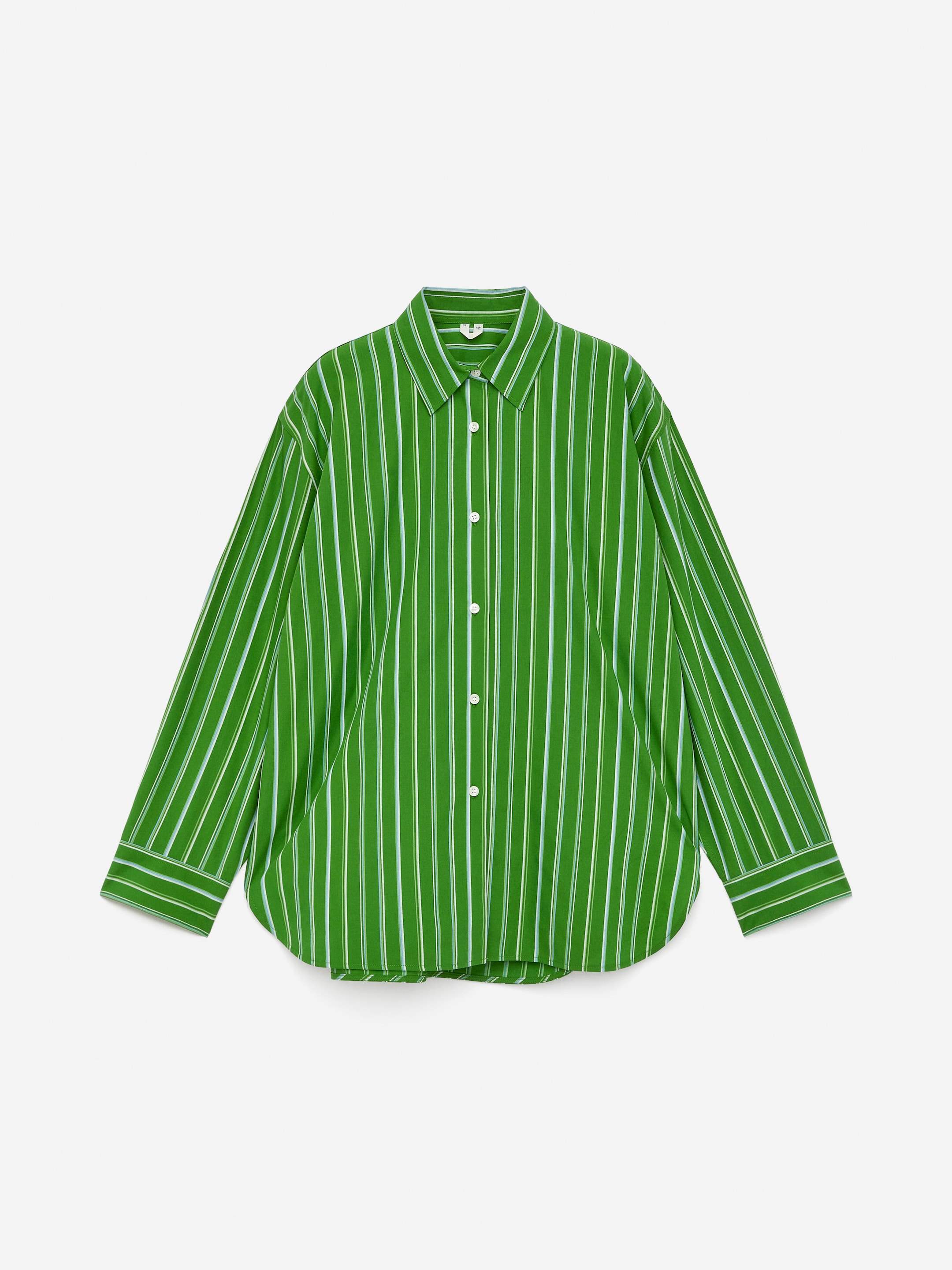 Relaxed Poplin Shirt-#618646-15580