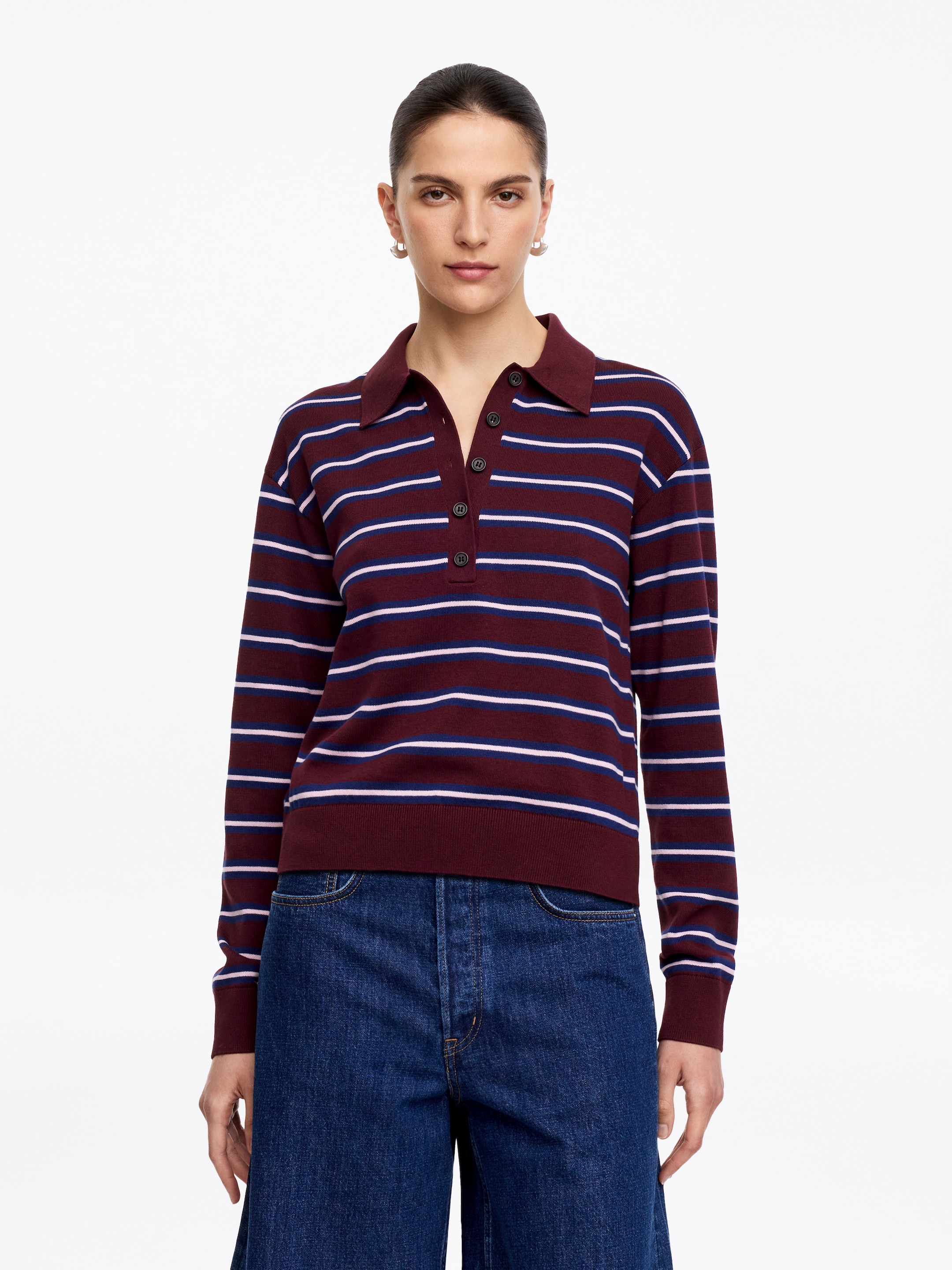 Polo en maille-Red-19786