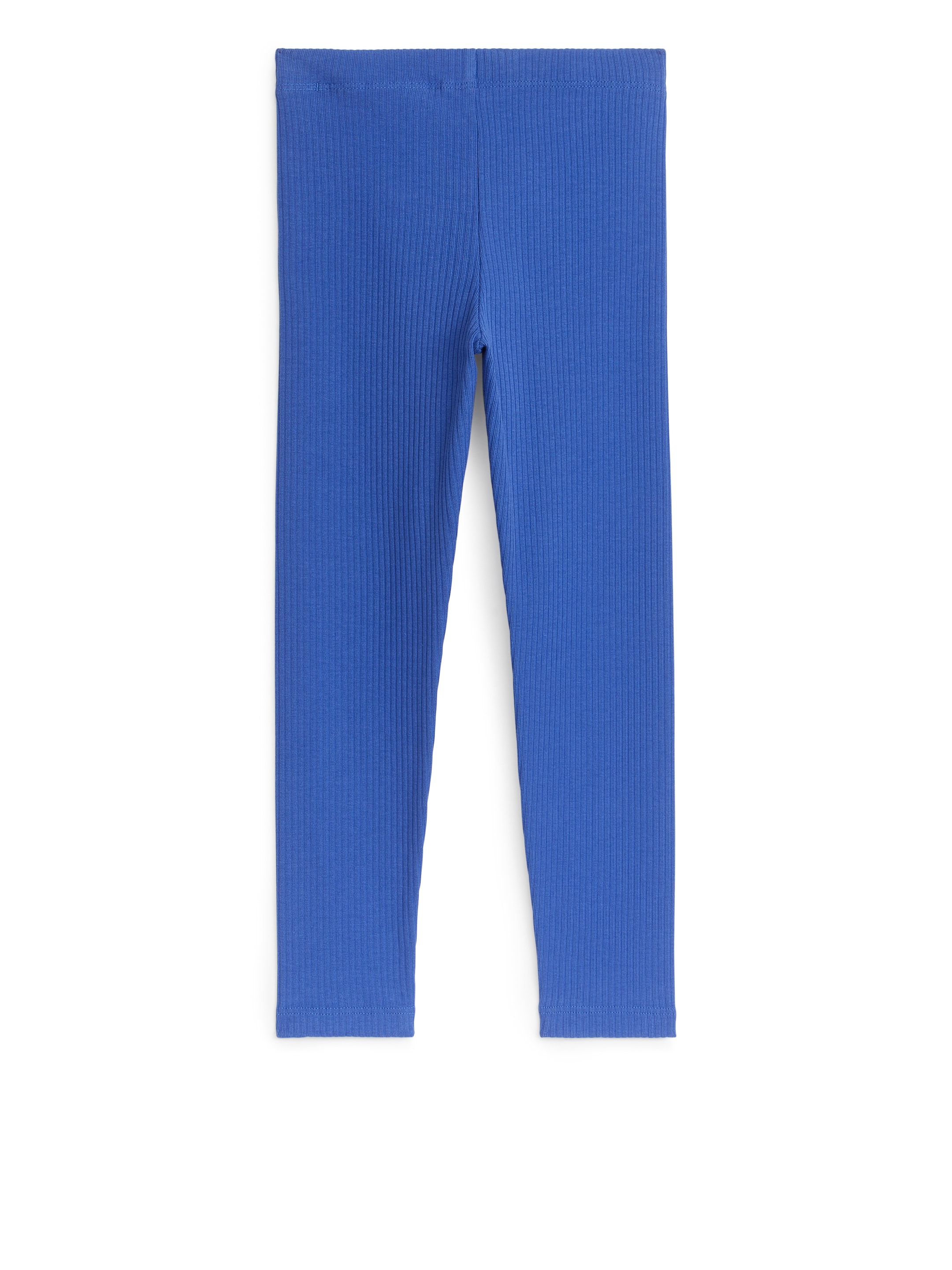 Rib Jersey Leggings - Blue - Regular fit - children - StillMedia/DescriptiveStillLife - 3