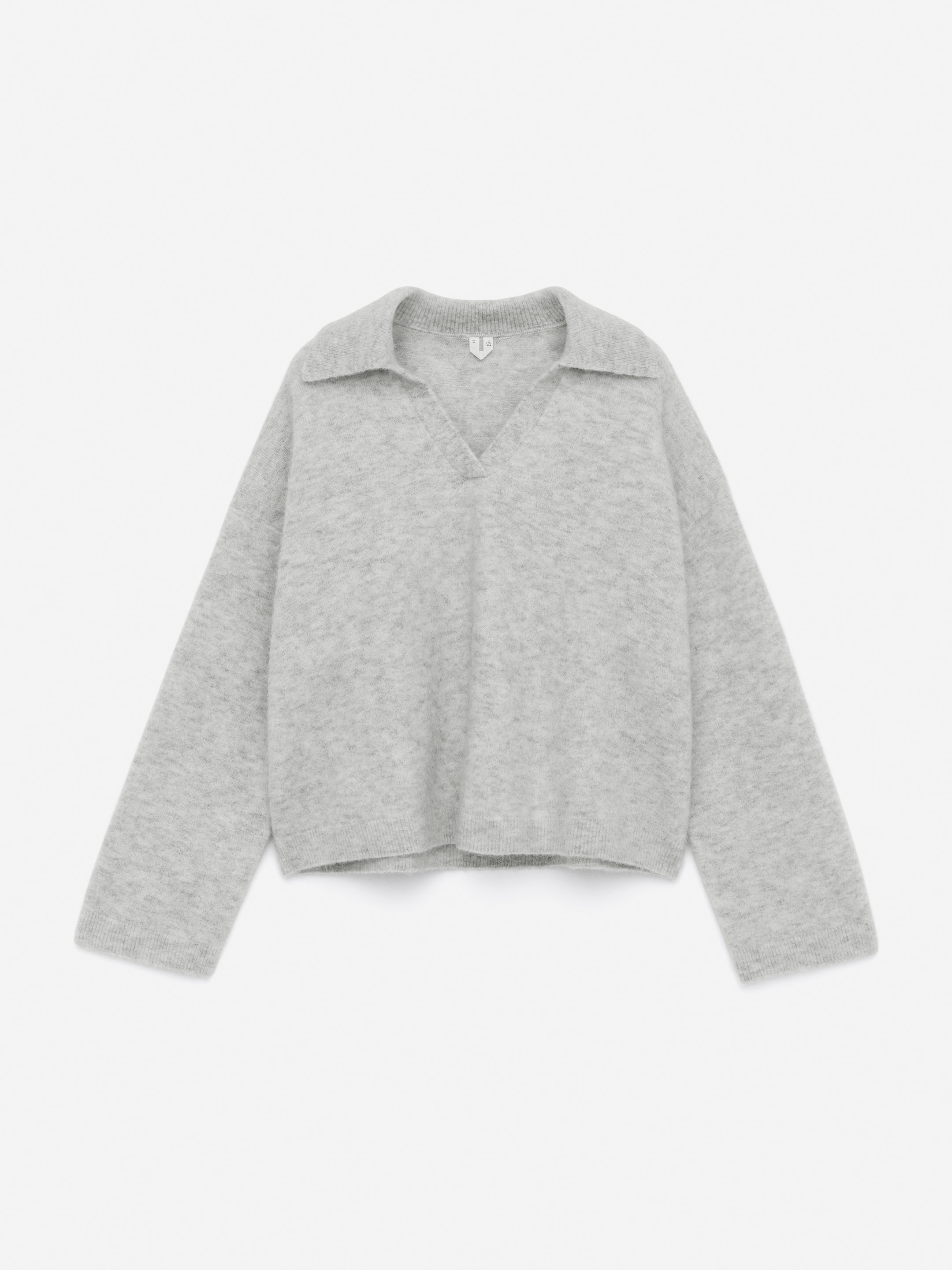 Pull en mélange de laine et d'alpaga-#c4c4c3-16055