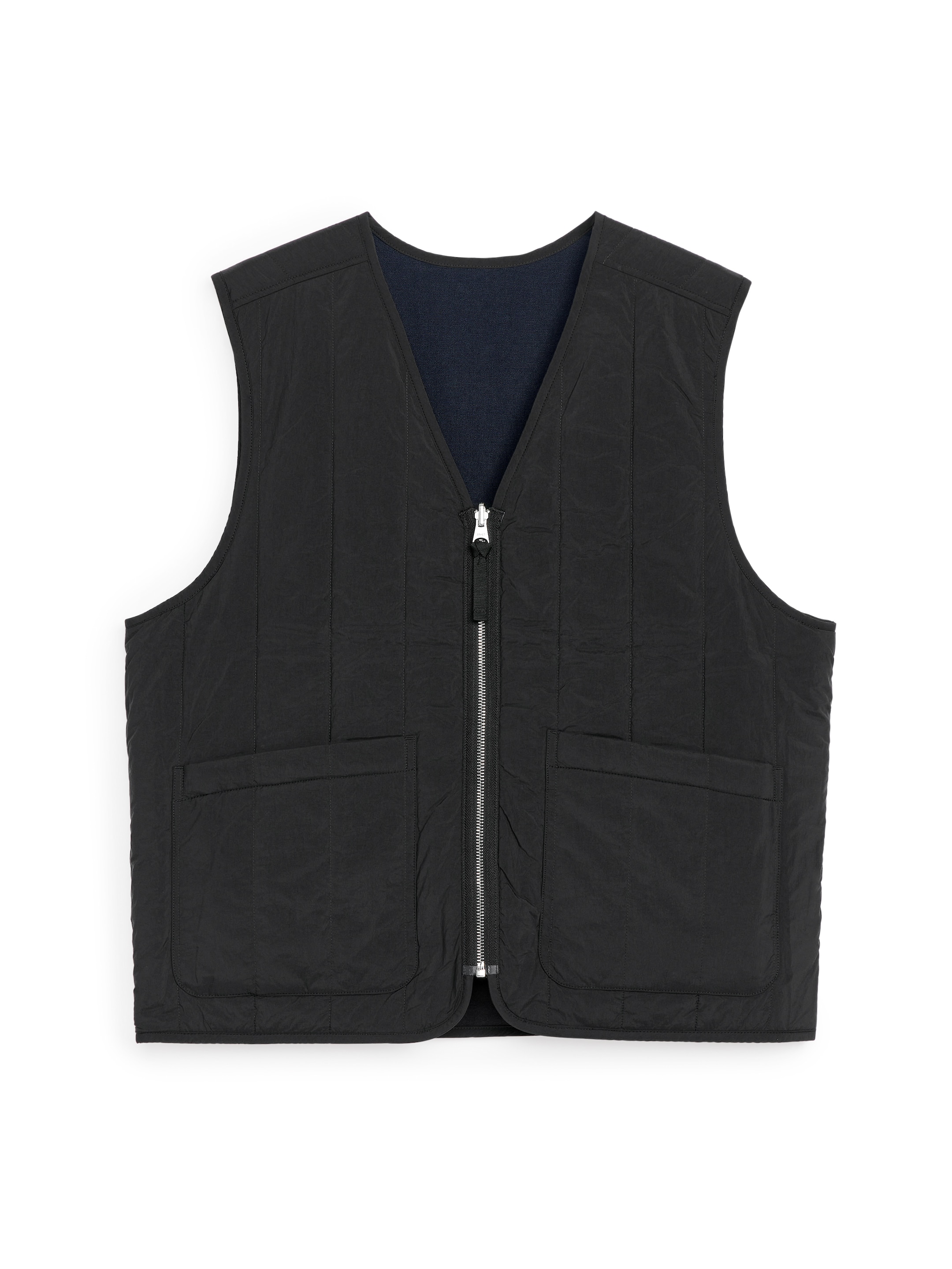 Größeres Bild anzeigen: Wendbare Steppweste - Dunkelblau - Men | H&M AT 2