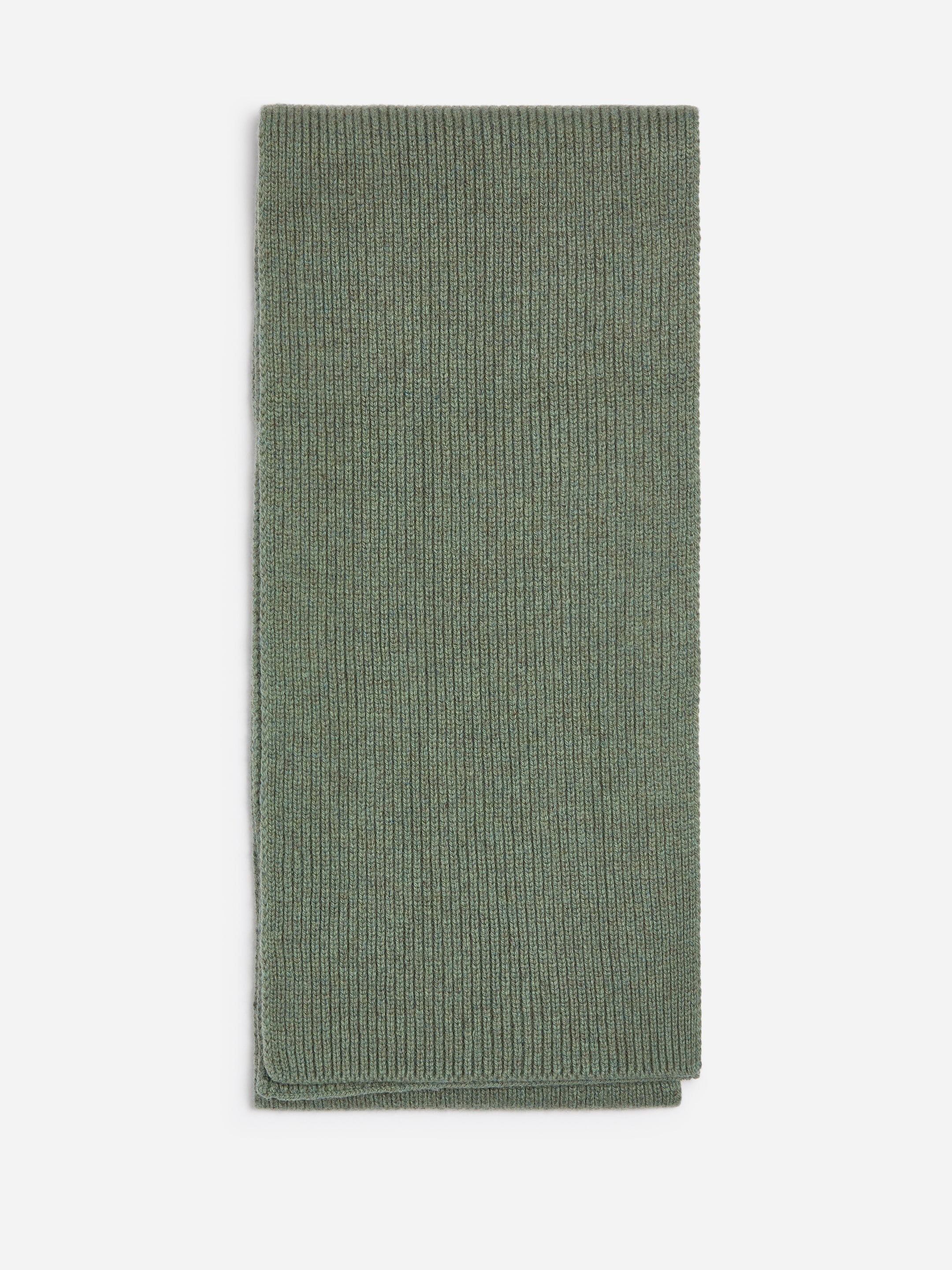 Sciarpa con lavorazione a coste-Green-20956