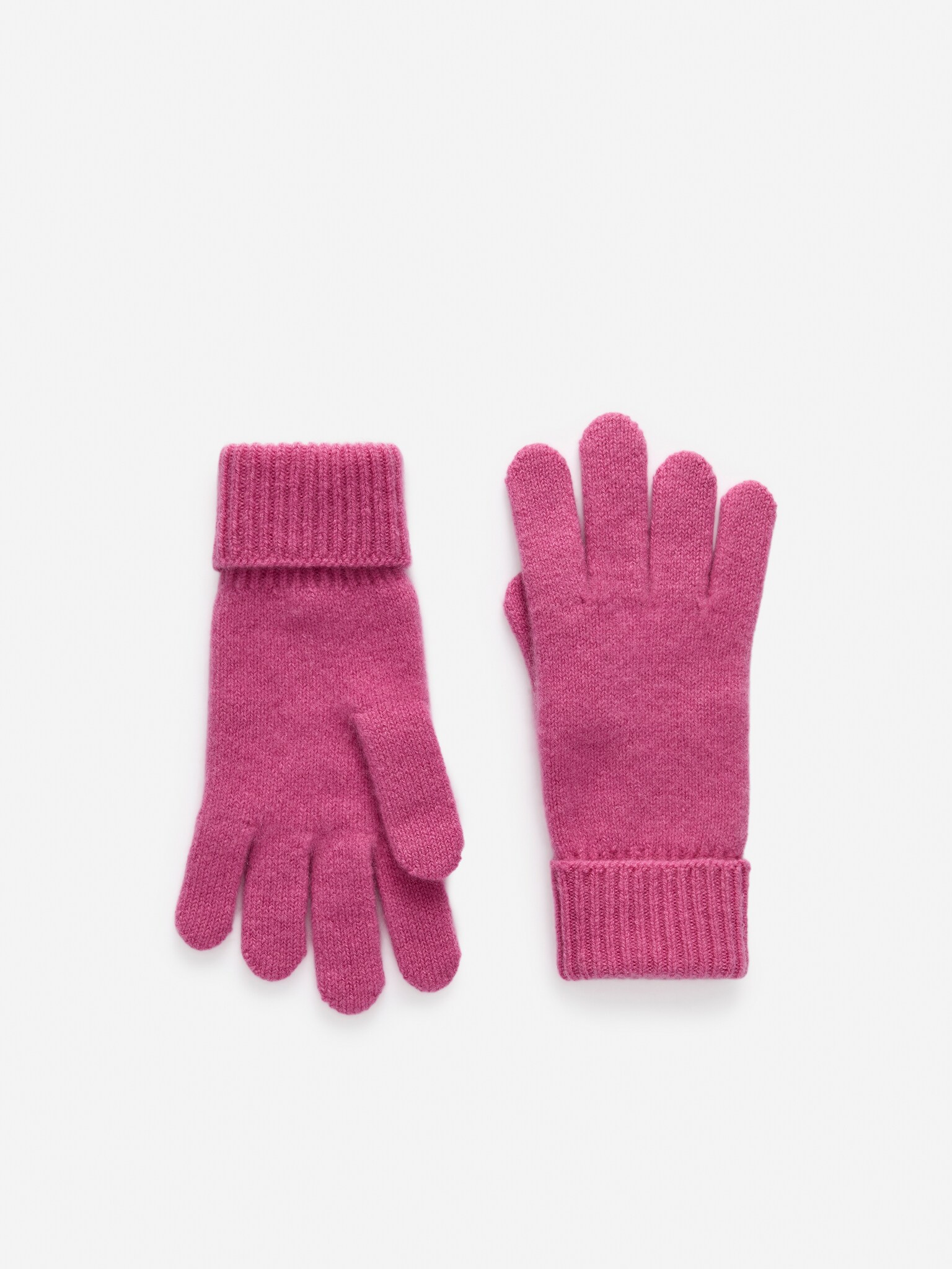 Cashmerehansker - Rosa/Beige - 1