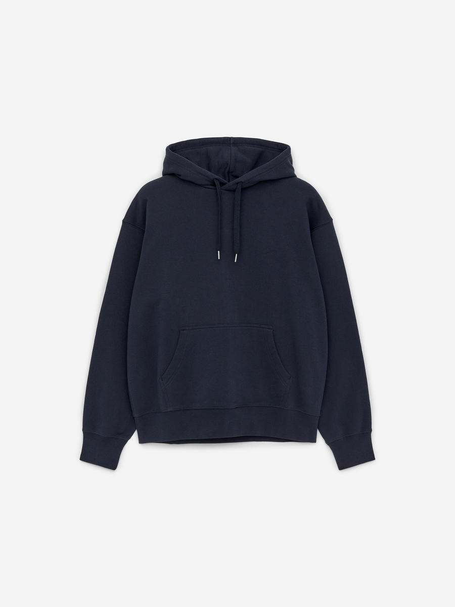 Sweat à Capuche Femme Arket Taille M - Bleu Doux 100% Coton