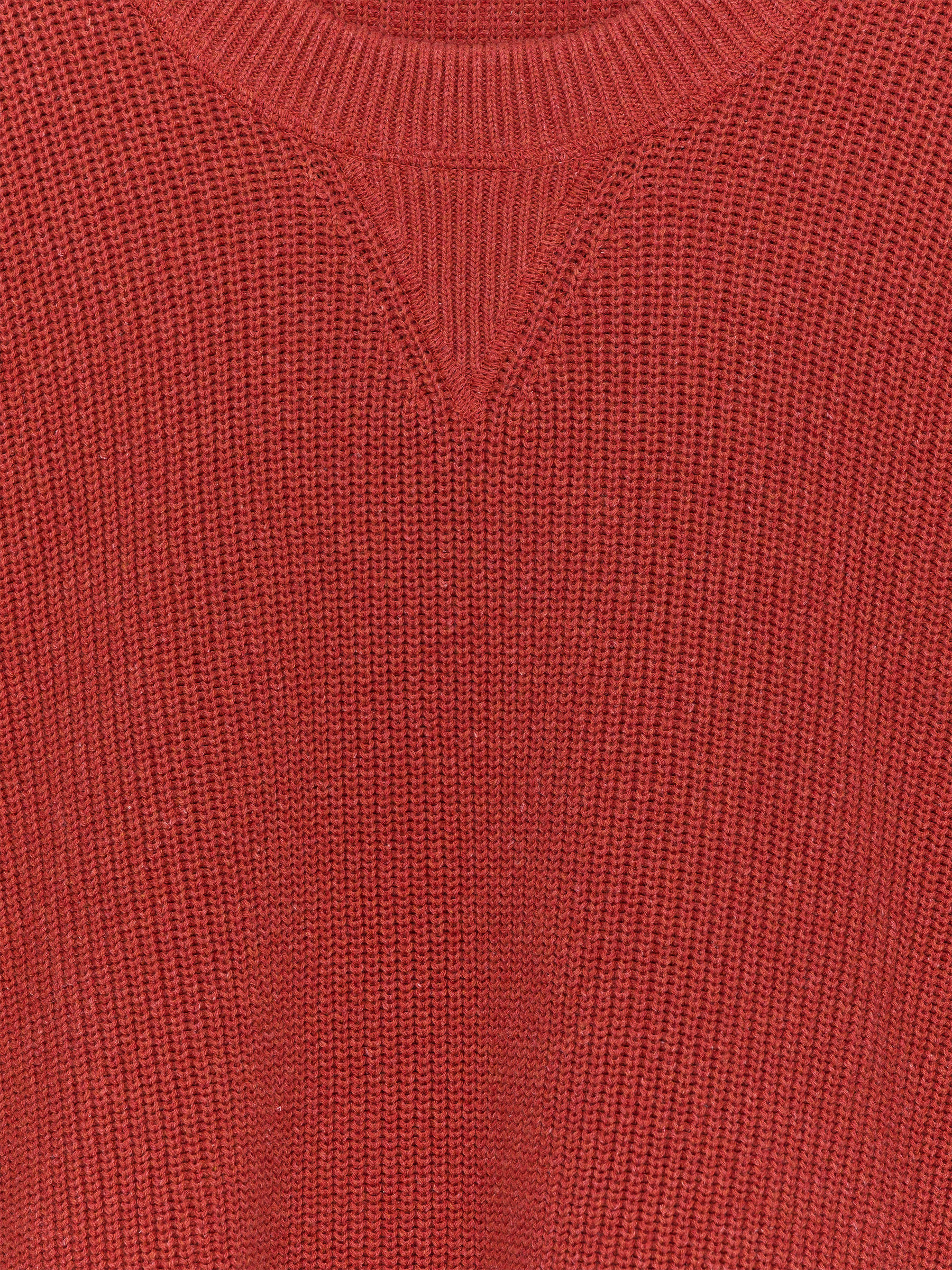 Maglione in cotone e lino - Rosso - Relaxed fit - Men - StillMedia/DescriptiveStillLife - 2